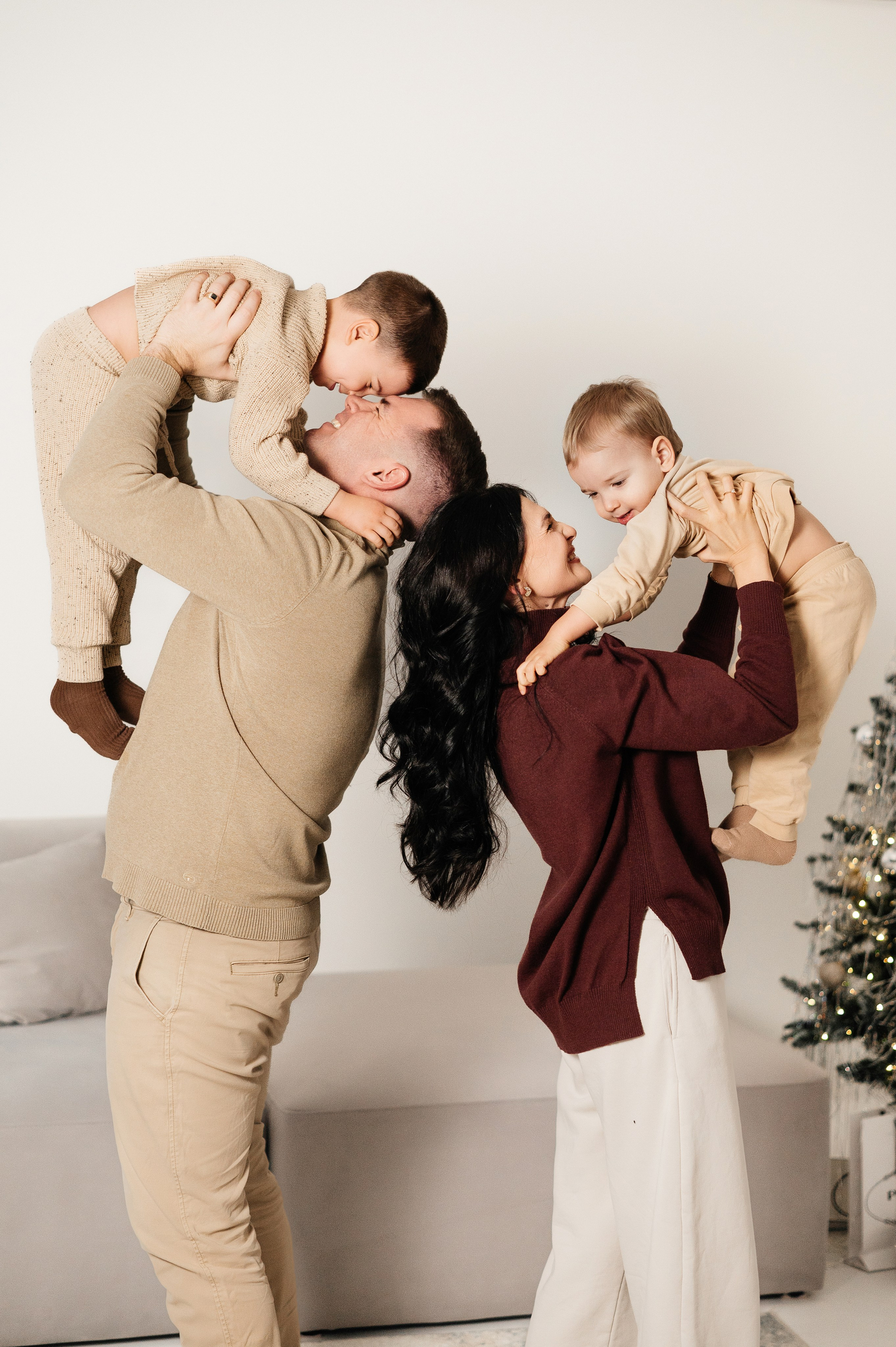 Семейная Новогодняя фотосессия. Свадебный и семейный фотограф Кореновск/Краснодар