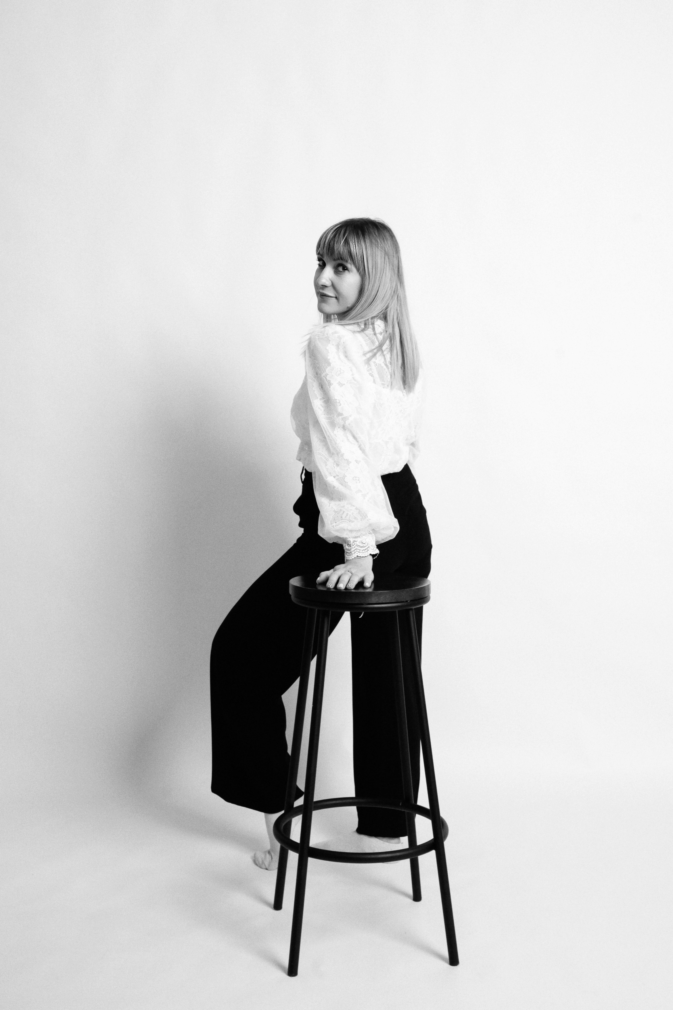 ЧБ. Автопортретная33