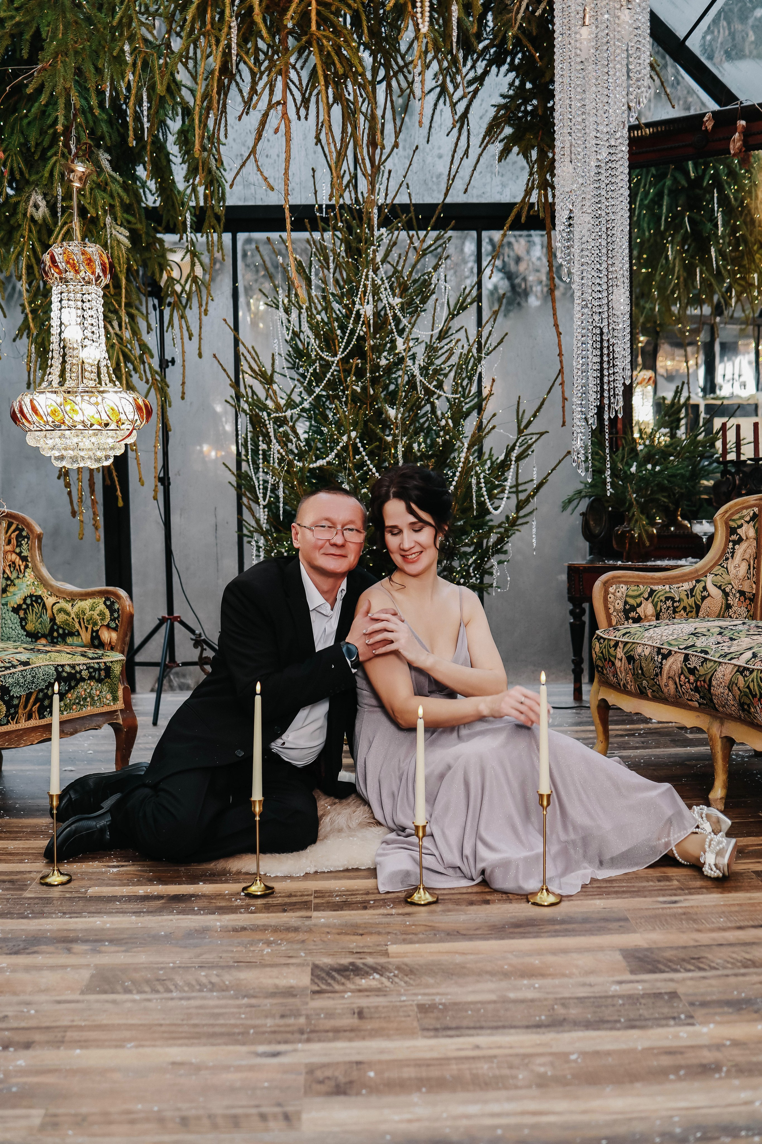 Новогодняя фотосессия в локации Оранжерея. Иванова Ирина Свадебный и семейный фотограф г. Уфа