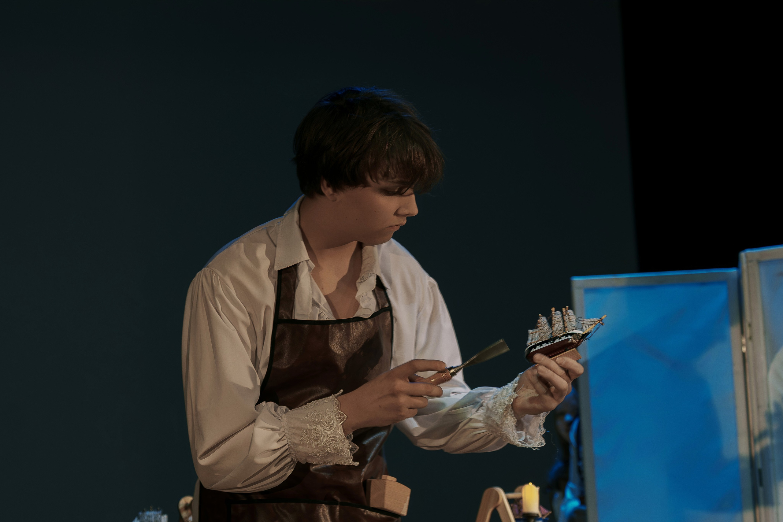 Спектакль «Алые паруса» в постановке театральной студии «Волшебный мир театра». Фотограф Евгений Егоров