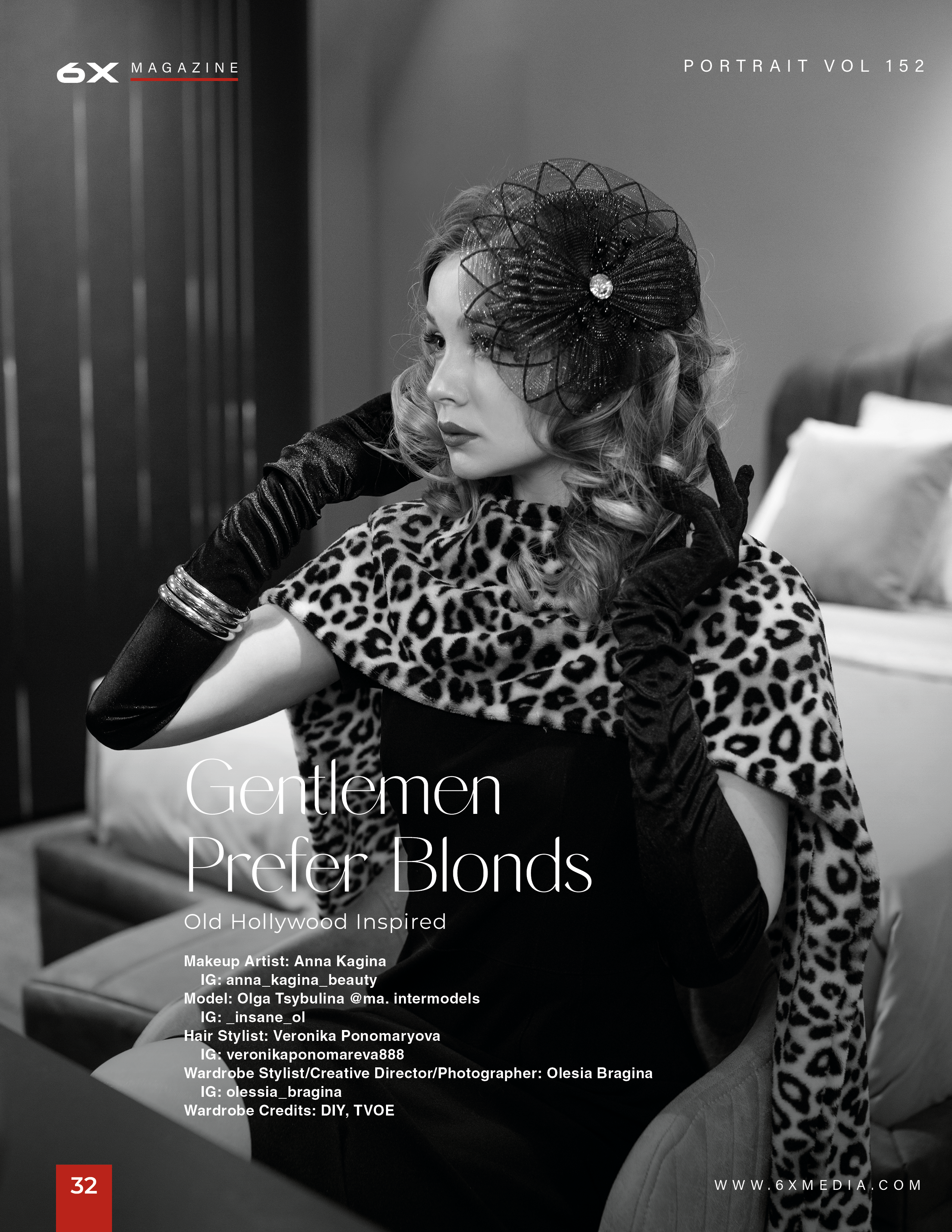 6X Portrait Magazine, Atlanta, GA, USA. Свадебный фотограф Пермь Олеся Брагина