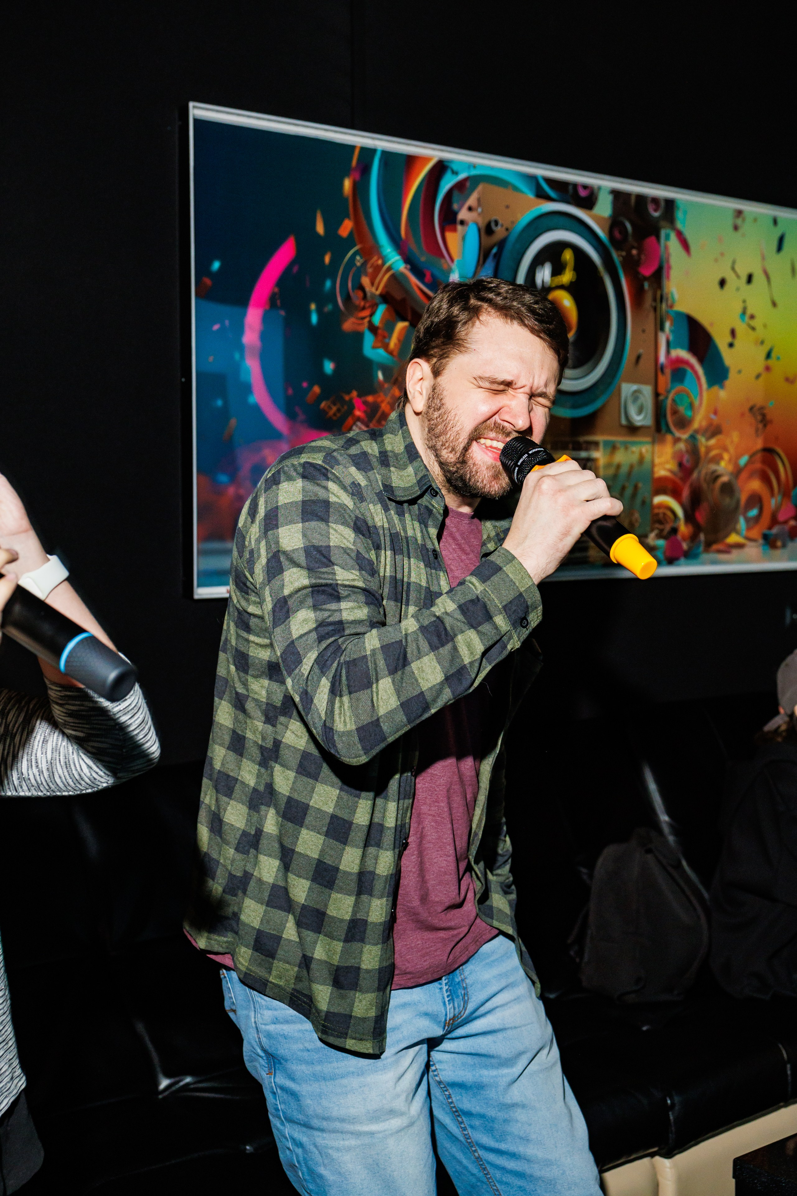 Вечеринка в караоке. Фотограф в Москве Дмитрий Емельянов