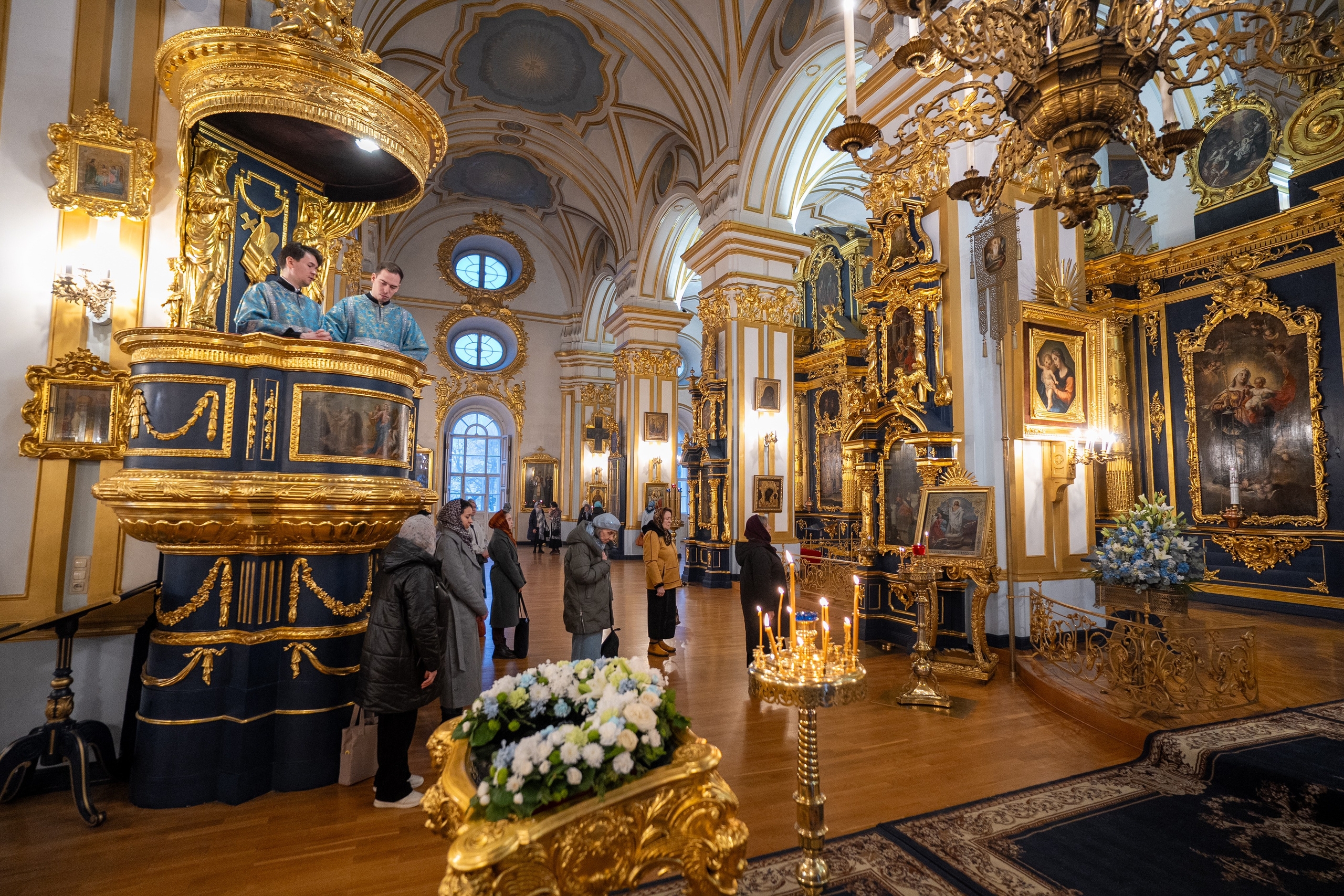 Страстная седмица. Великий понедельник. НИКОЛО-БОГОЯВЛЕНСКИЙ МОРСКОЙ СОБОР