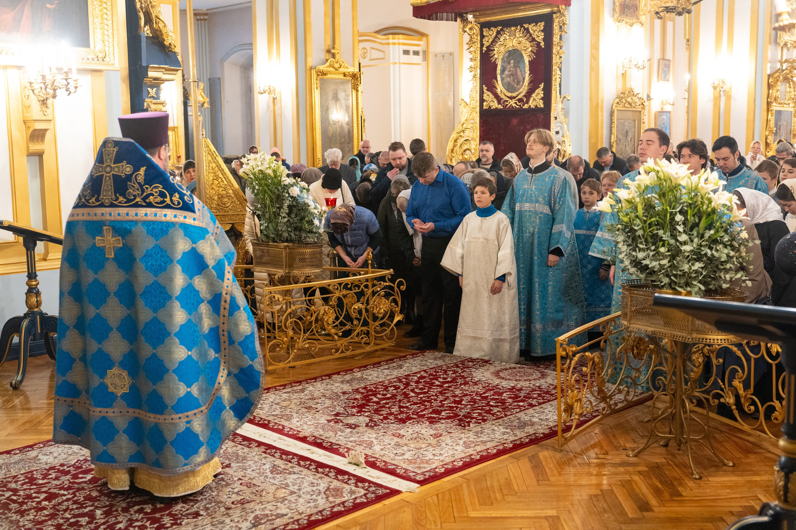Неделя 26-я по Пятидесятнице. Попразднство Введения. Вмц. Екатерины. НИКОЛО-БОГОЯВЛЕНСКИЙ МОРСКОЙ СОБОР