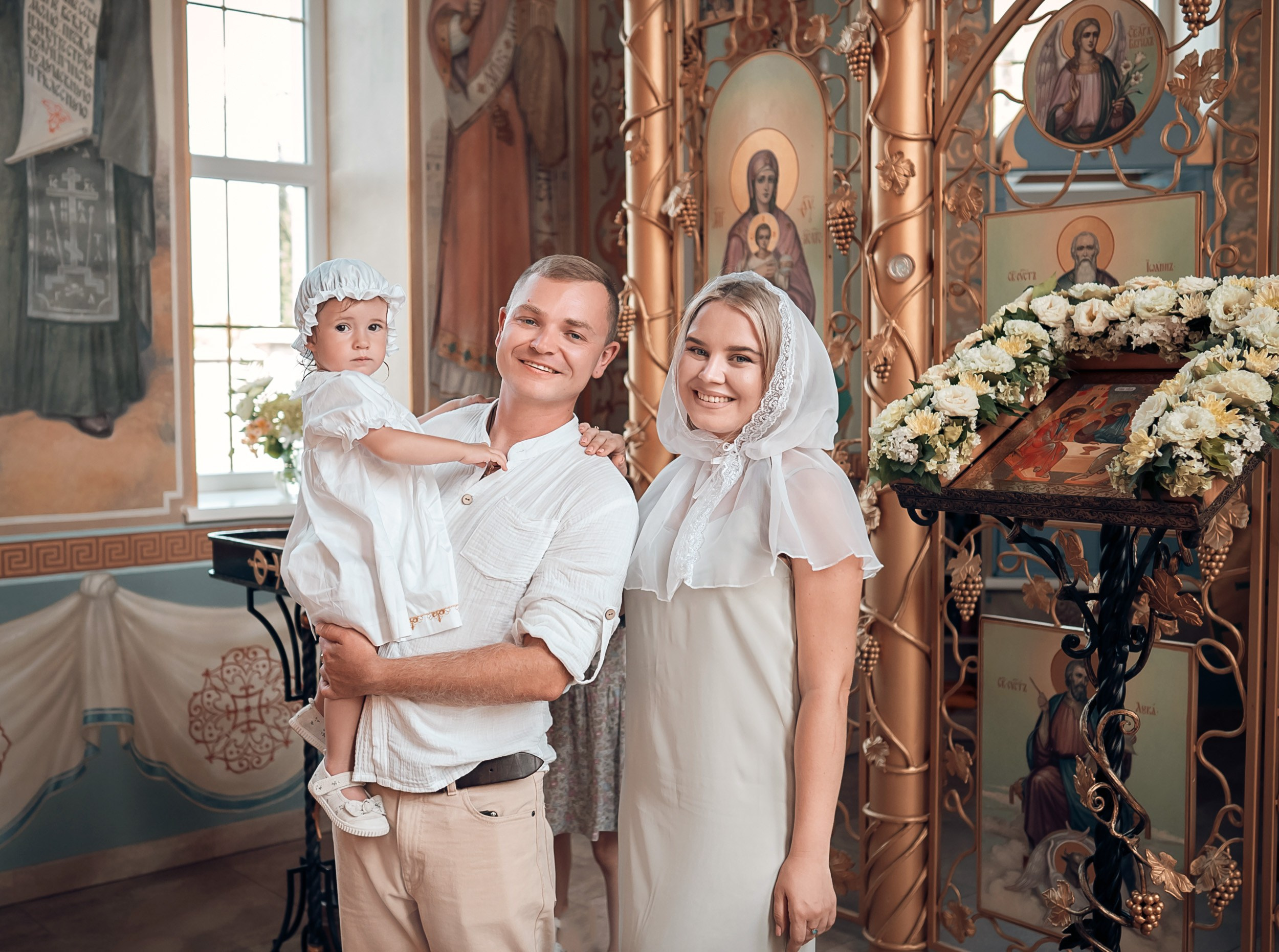 Крещение в храме ап.Андрея Первозванного г. Севастополь. Церковный фотограф Севастополь