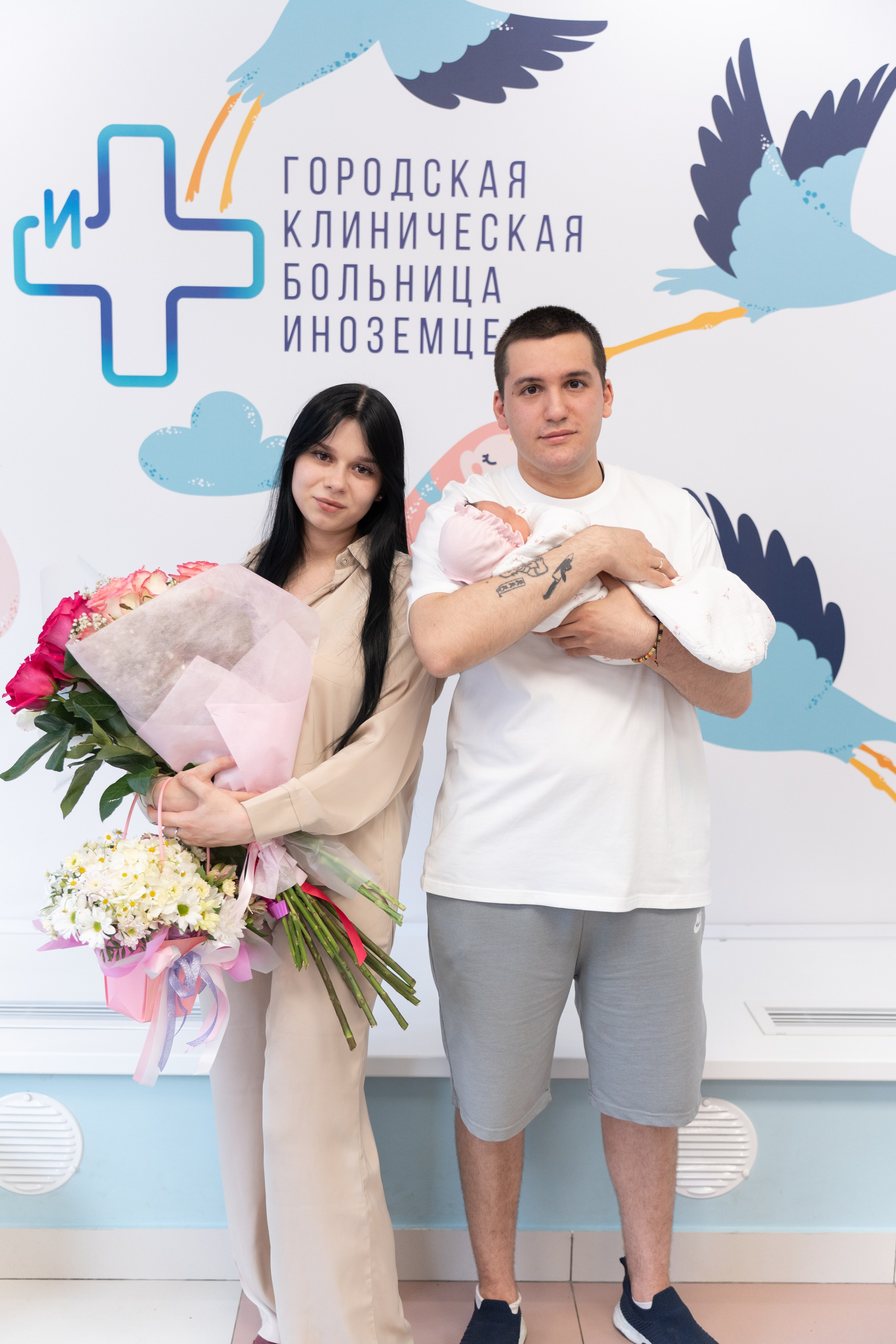 Встреча малышки из роддома. Фотограф Александра