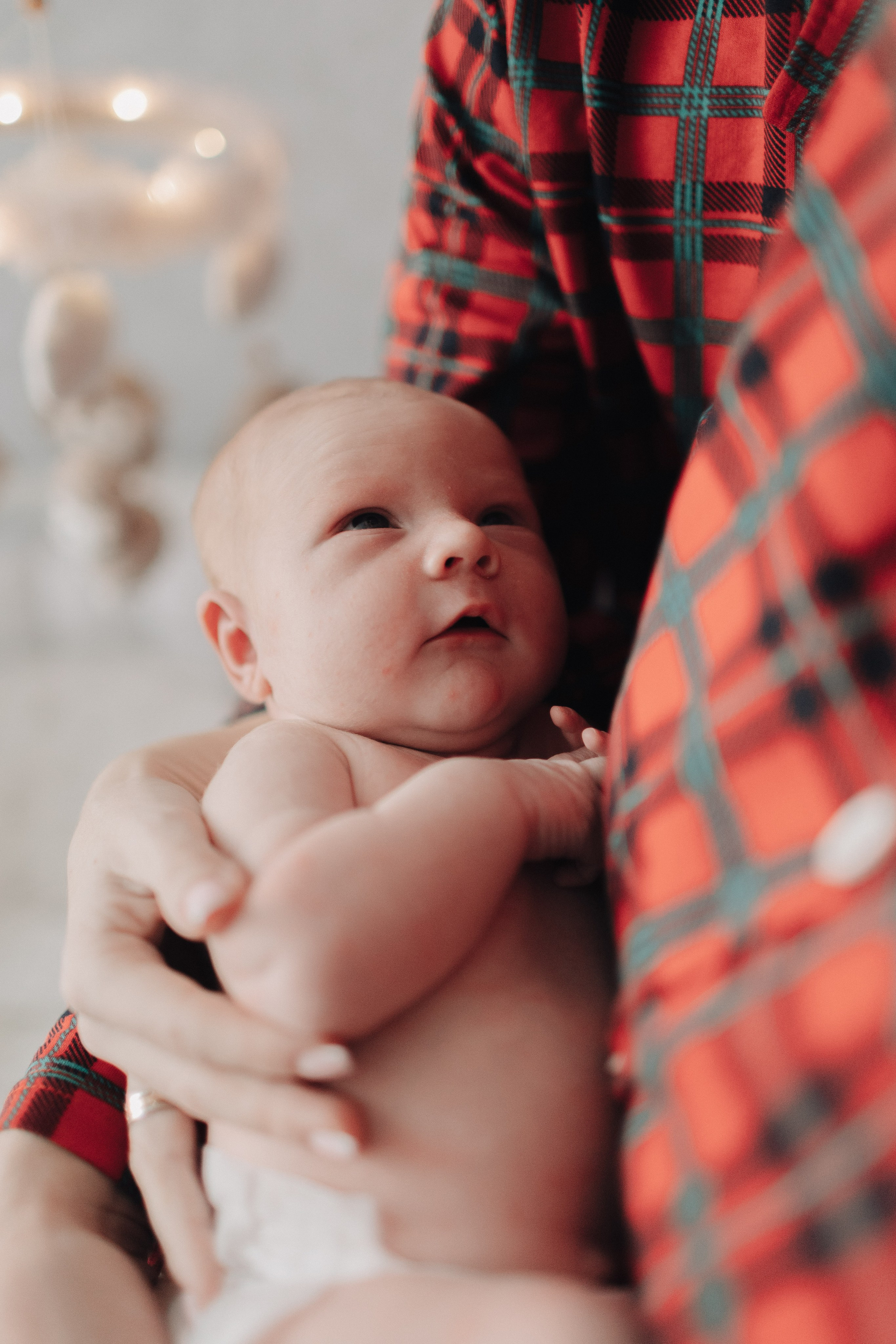 Семья с младенцем. Фотограф Александр Герасимов