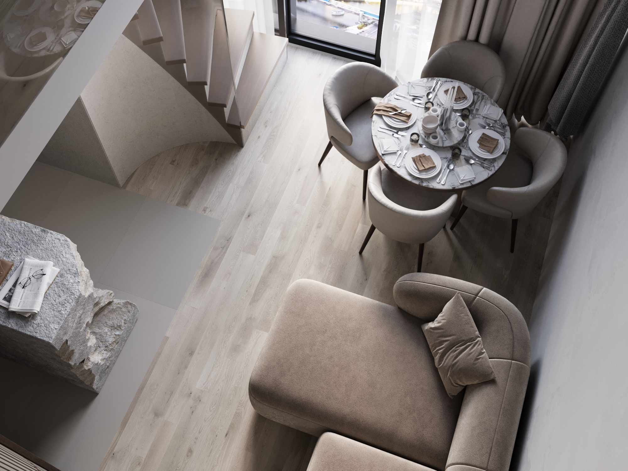 ЖК «Capital Towers» | Viqville studio. 3d визуализатор интерьеров