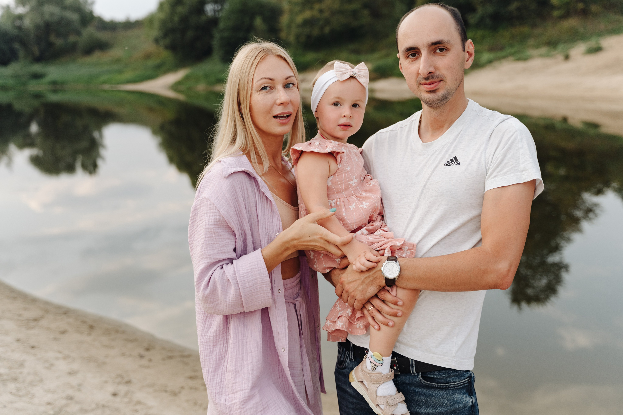 Саша + Оля + София. Свадебный и семейный фотограф в Серпухове и Москве Павел Воробьев