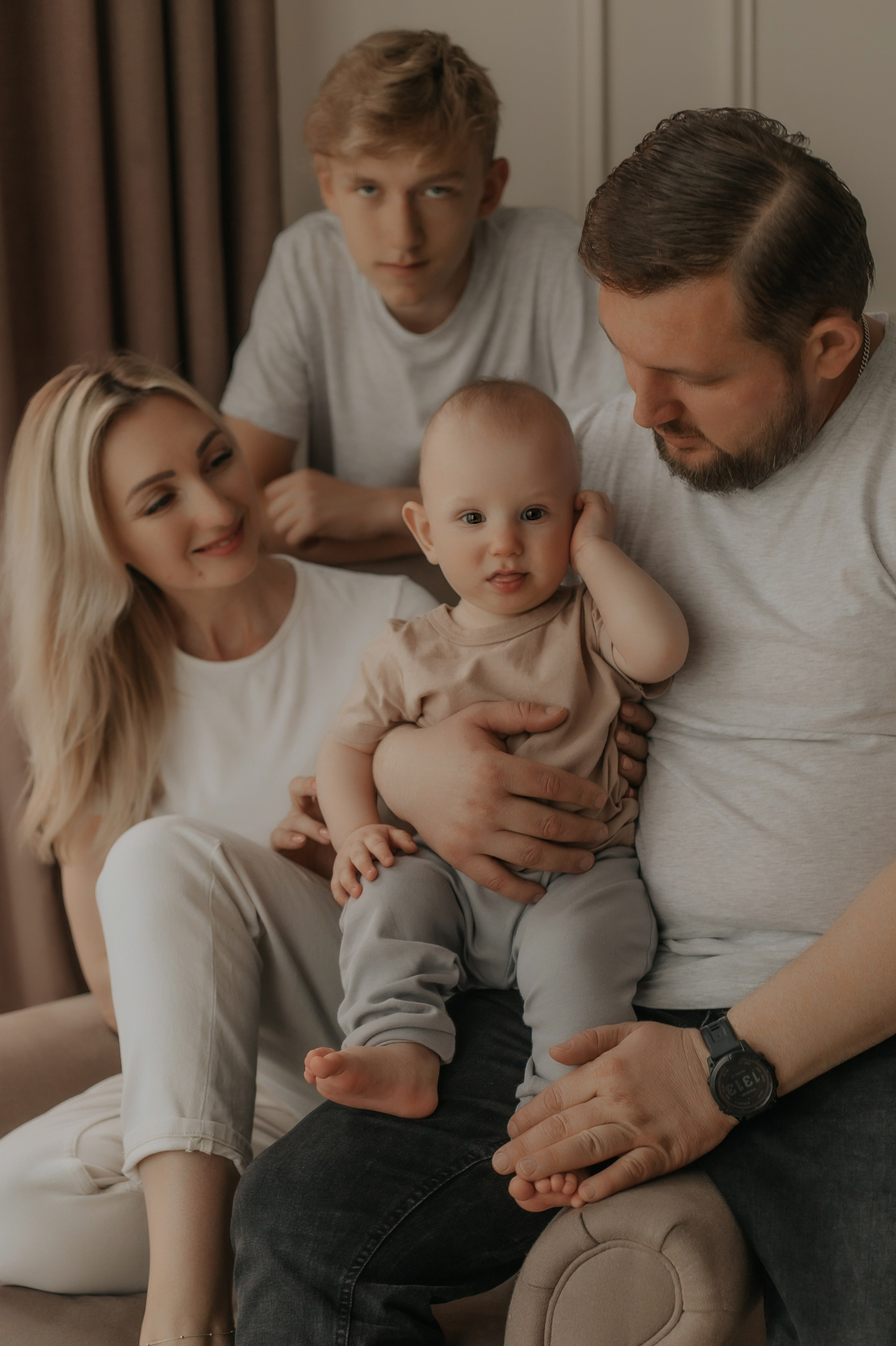 Екатерина, Сергей, Марк и. Семейный фотограф в Ростове-на-Дону Анастасия Рыбина