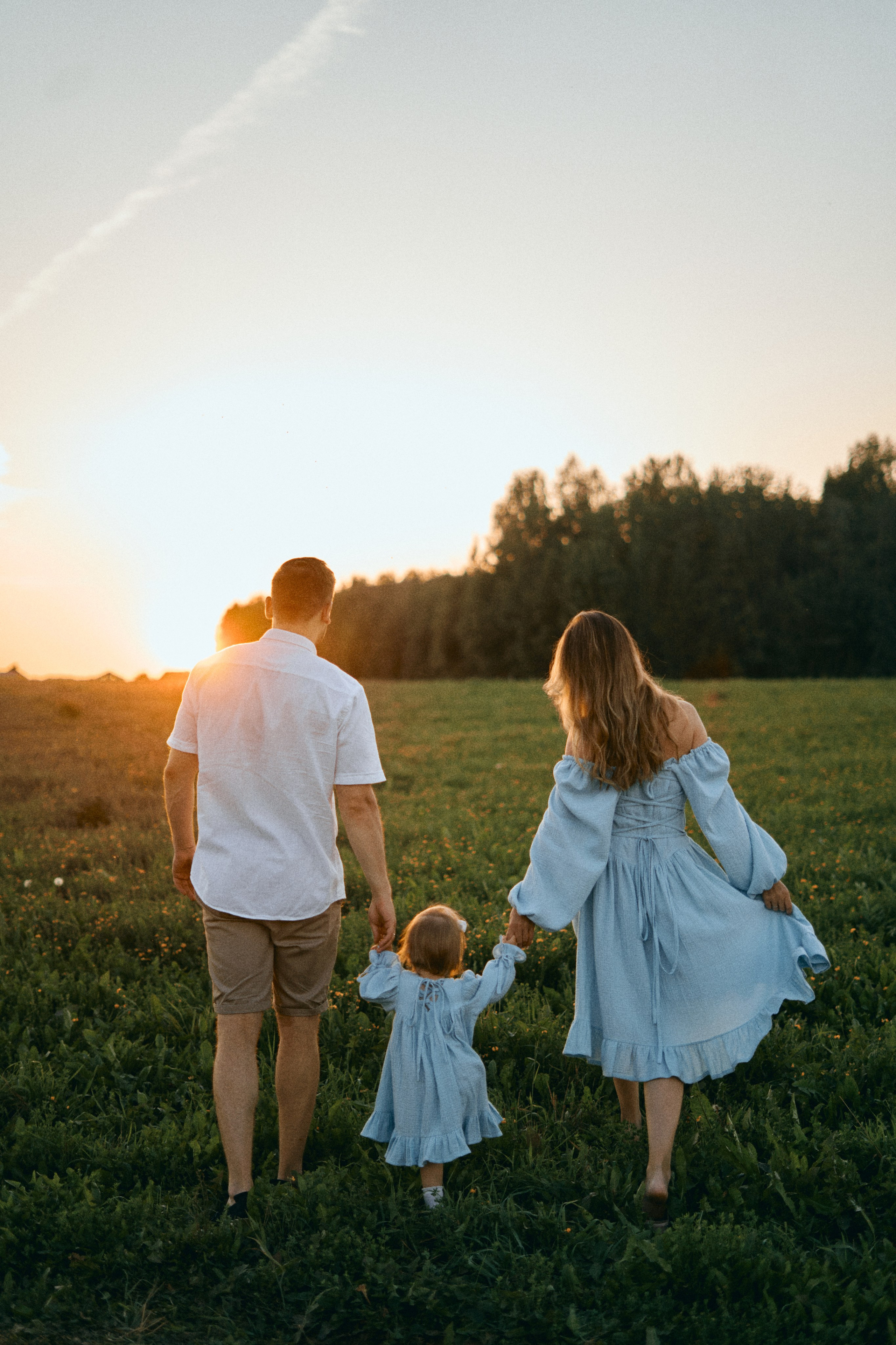 Лето, стирка и закат. Фотограф Киров Анжелика Некрасова