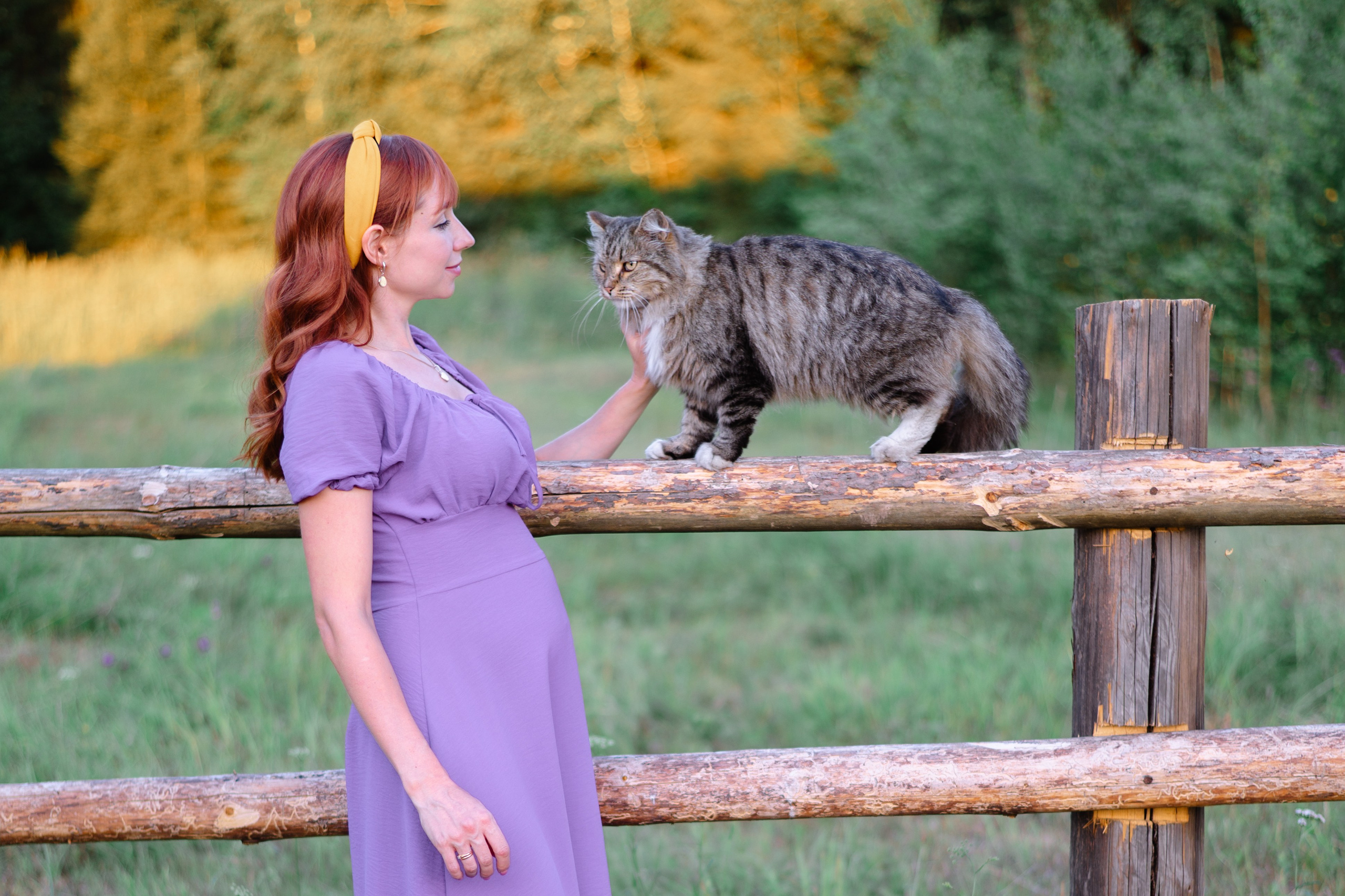 Фотосессия беременности в деревенском стиле. Фотограф в Кирове Инна Софронова