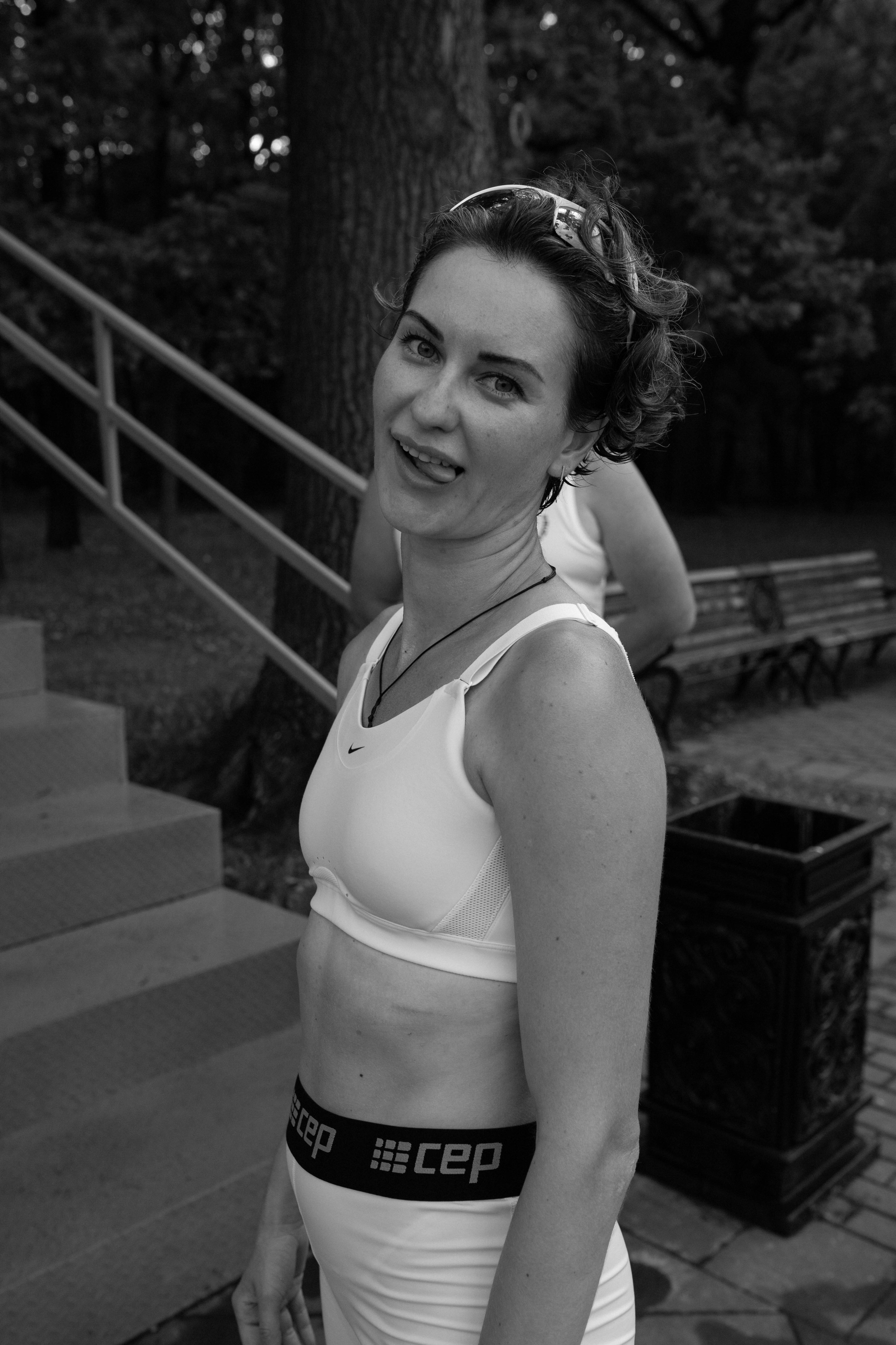 Тренировка сквозь призму чб. Александра Мельниченко/ Бегающий фотограф