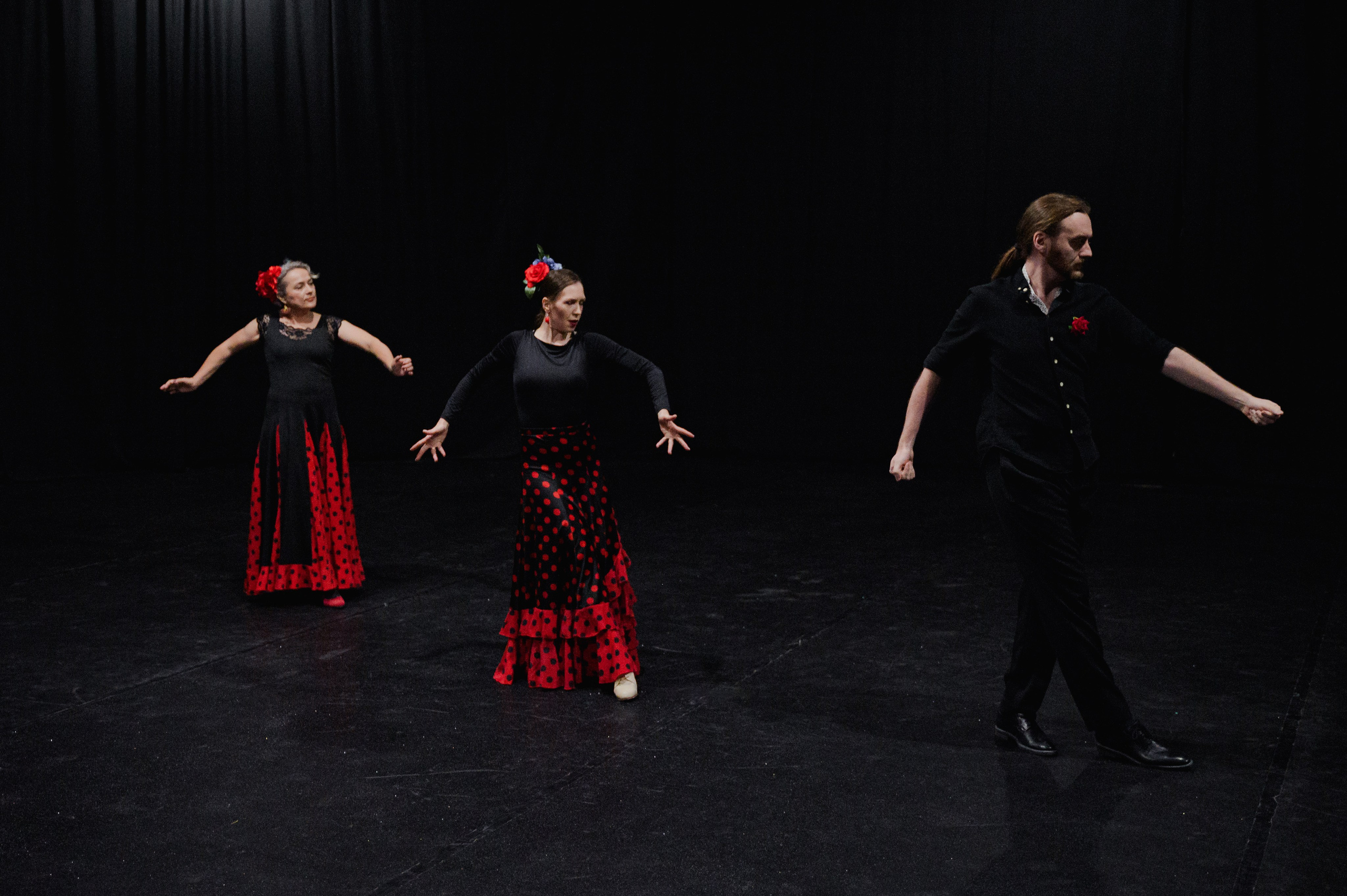 Концерт школы фламенко Los Tacones. Елена Чеснокова спортивный фотограф во Владимире и Белграде