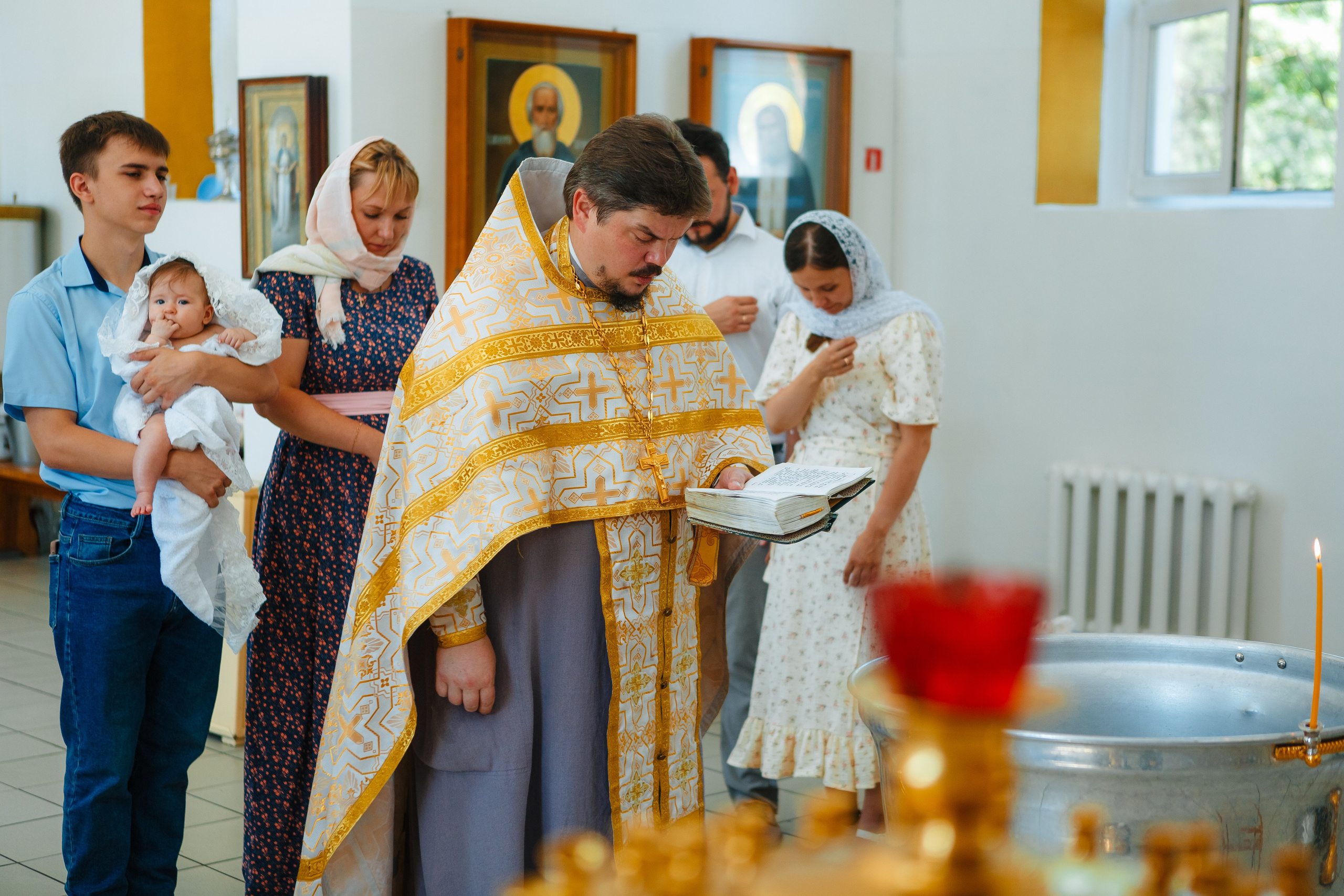 Крестины. Фотограф Александра Рышкова