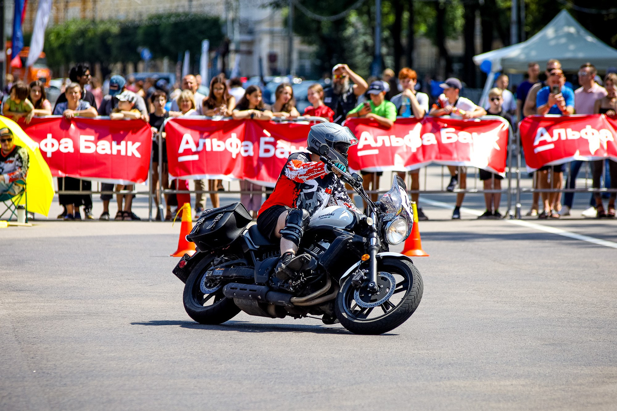 Кубок России по фигурному управлению мотоциклом. Спортивный фотограф Вадим Добедченков