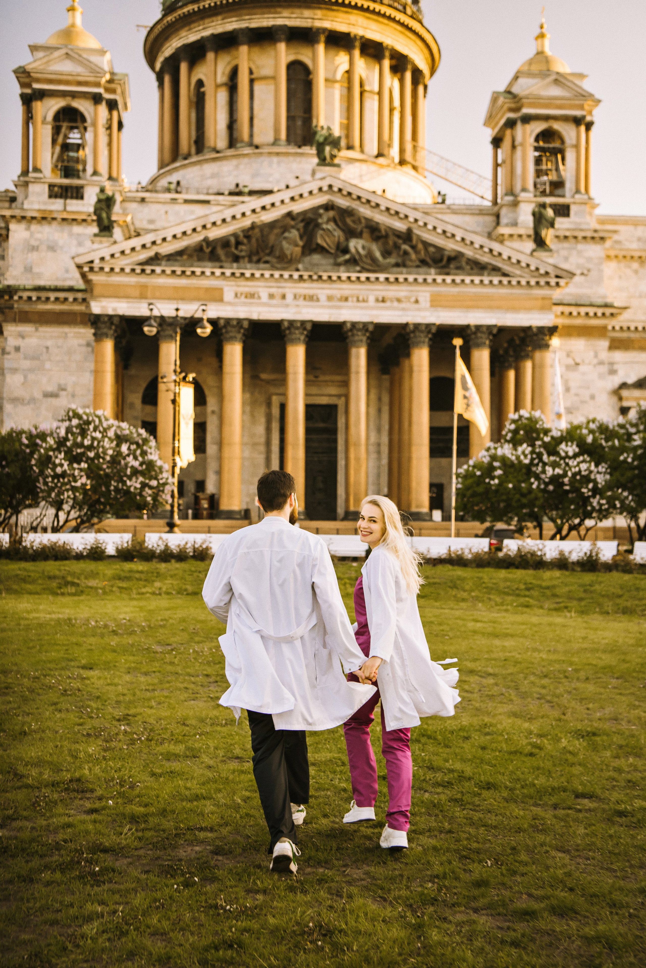Лера и Женя. Разводные мосты. Рассвет. Свадебный фотограф в Санкт-Петербурге София Шубик
