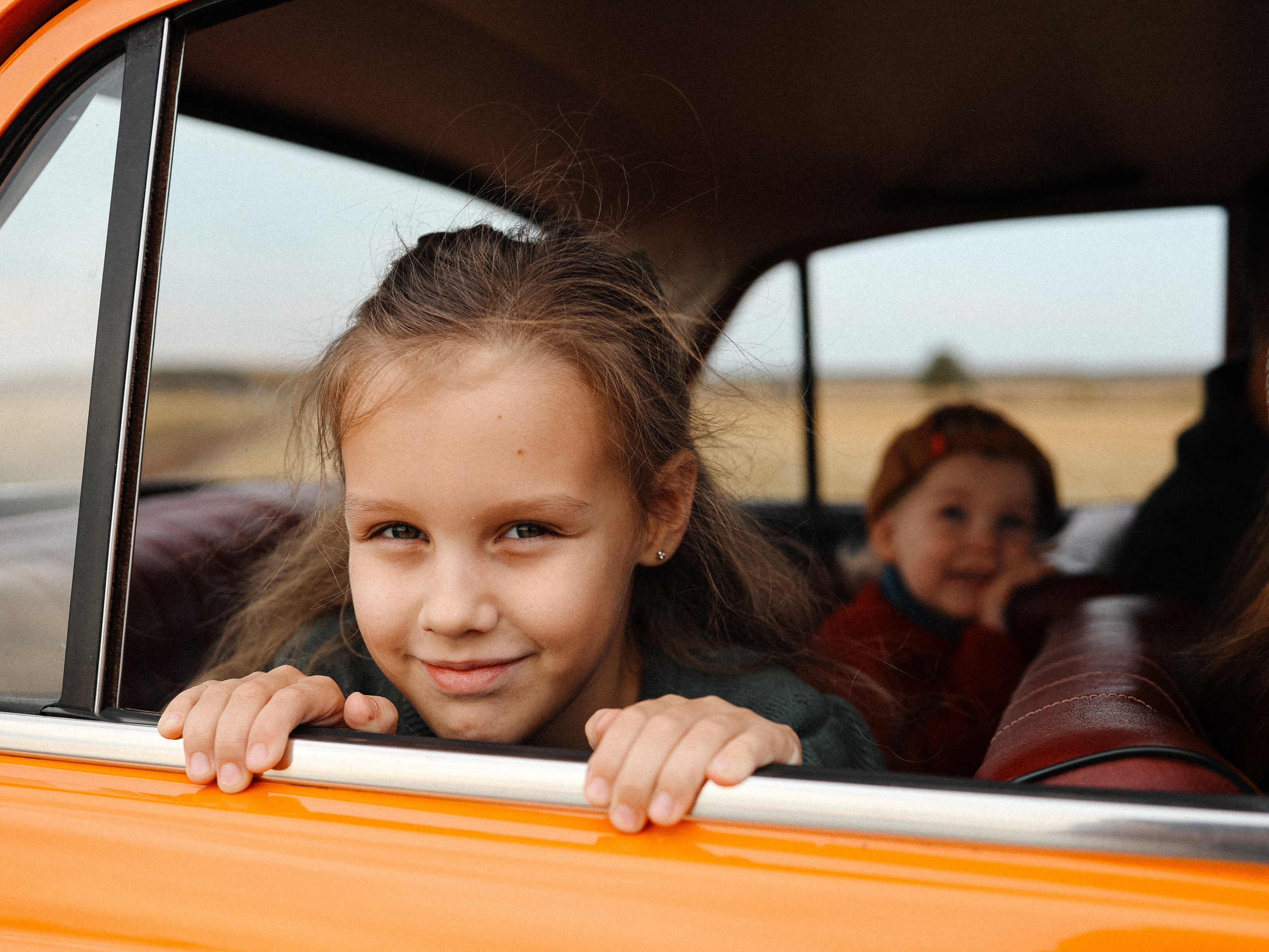 Семья Власовых и ретро авто. Семейный и детский фотограф в  г. Екатеринбурге Холодова Юлия