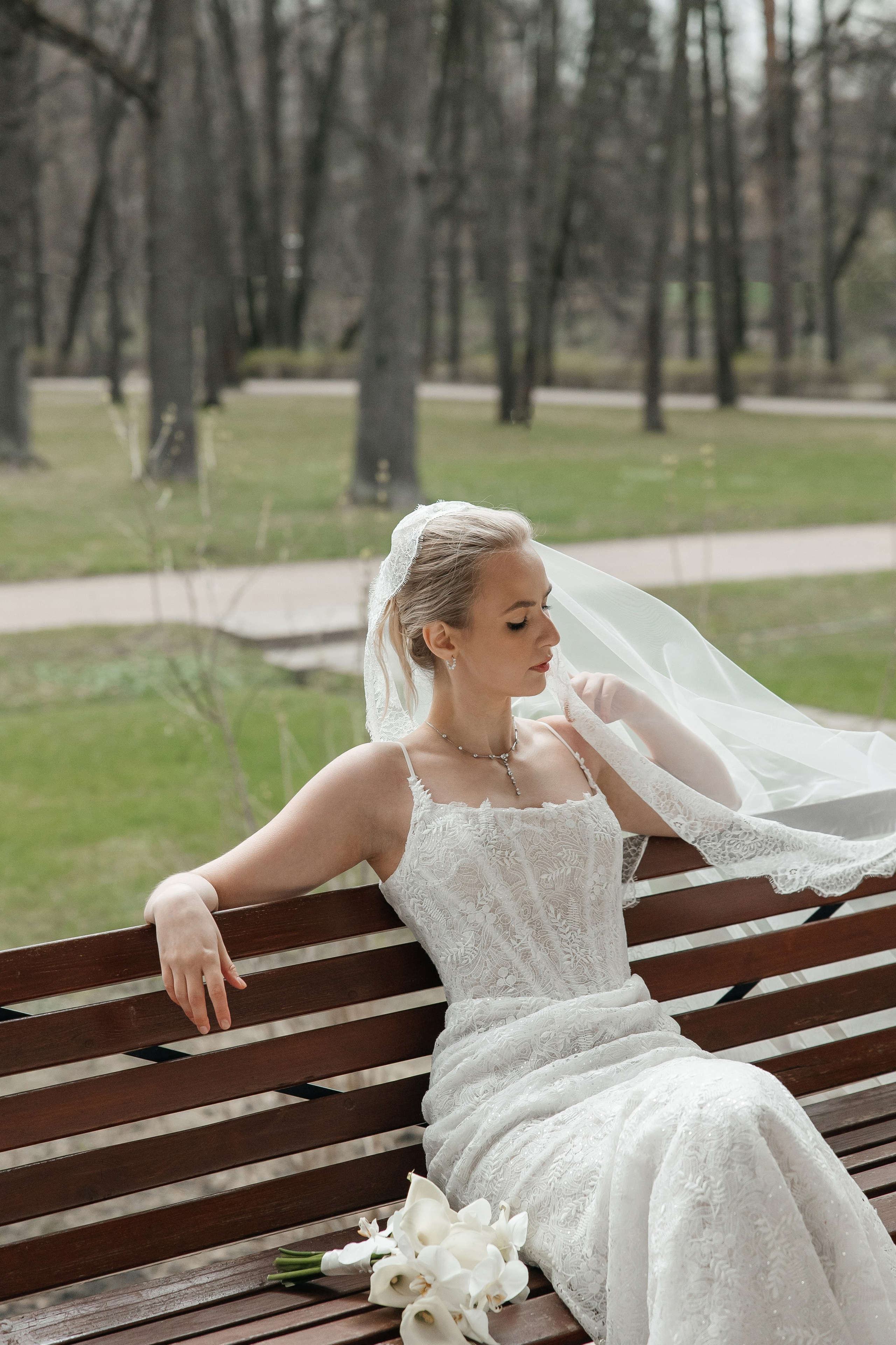 Свадебная фотосессия в Усадьбе Остафьево. Свадебный фотограф в Москве Дарья Олендарёва