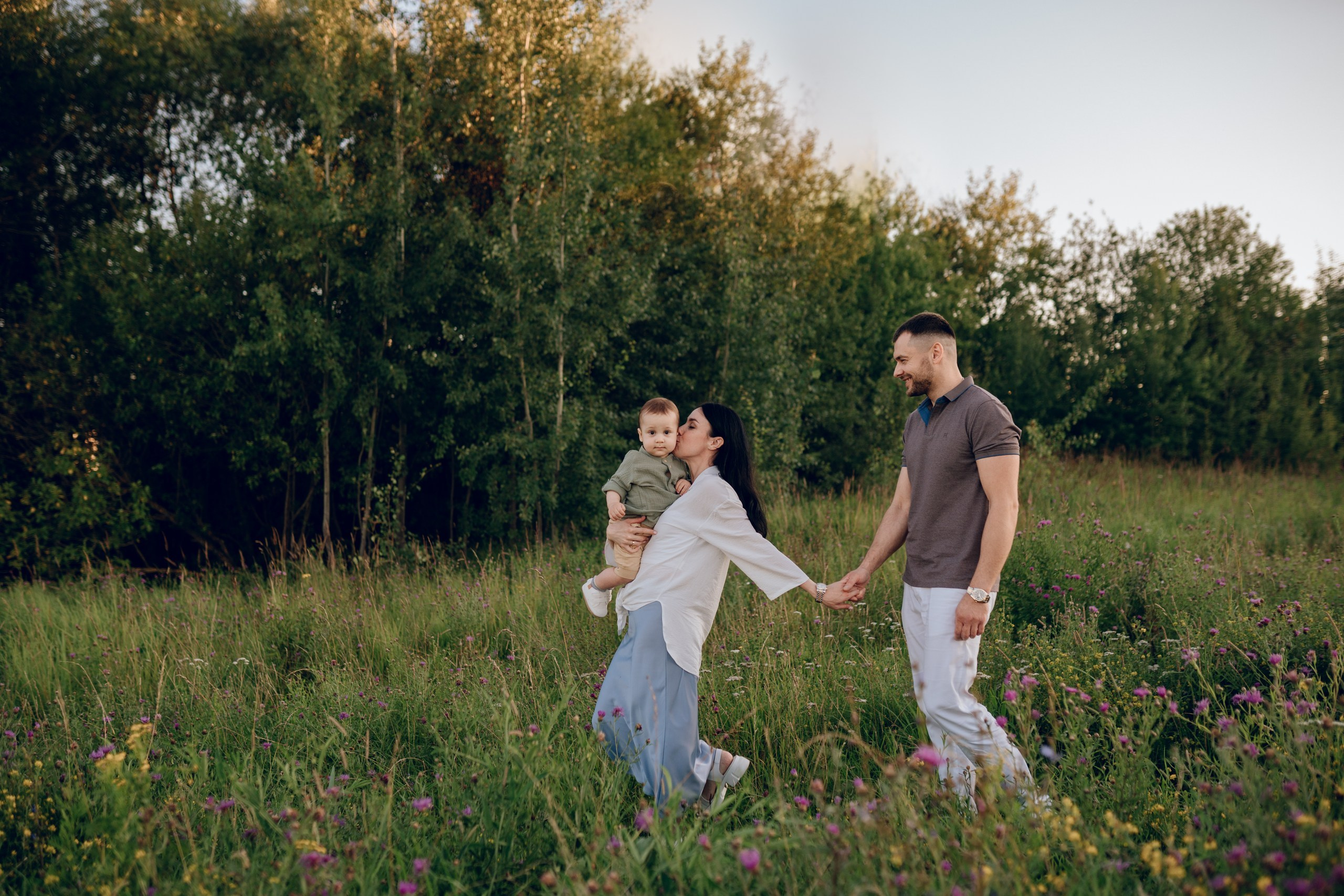 Марина, Эдуард и Мирон. Семейный фотограф в Москве Лилия Лебедева