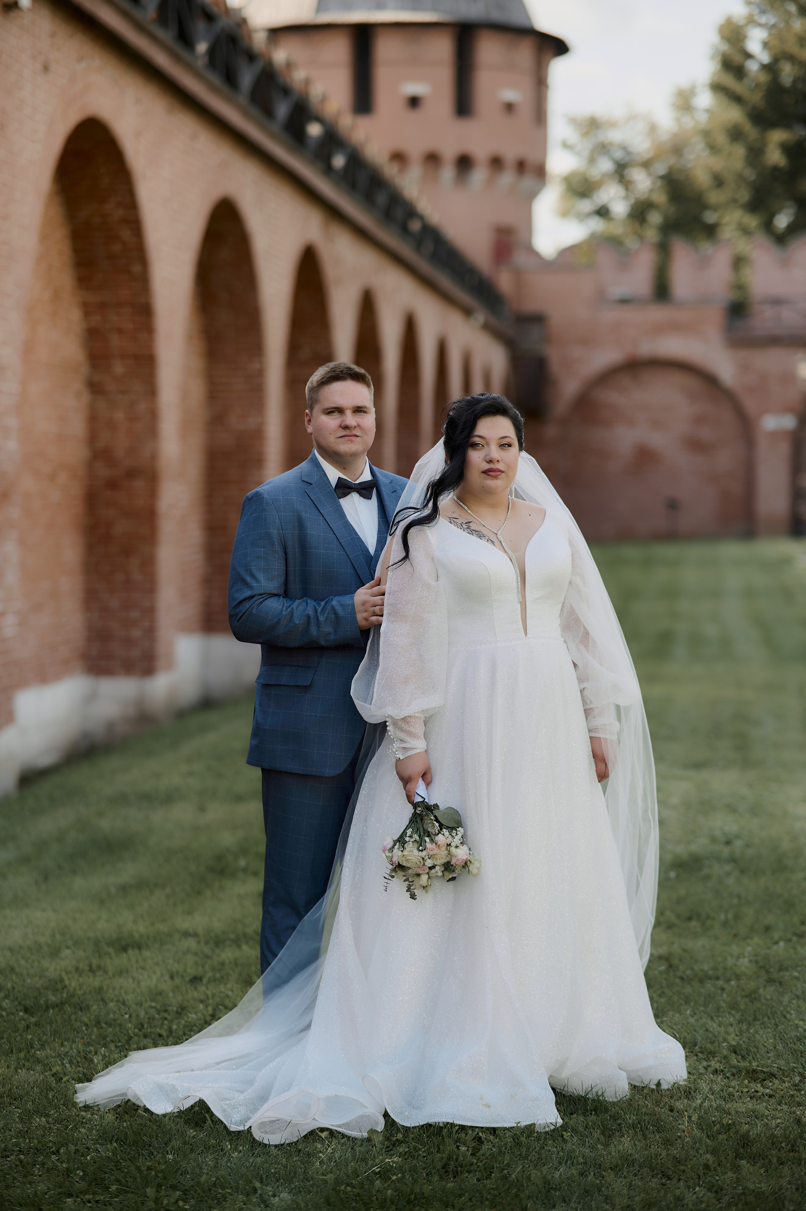 Свадебная фотосессия в студии. Свадебный фотограф в Туле Никита Беляев