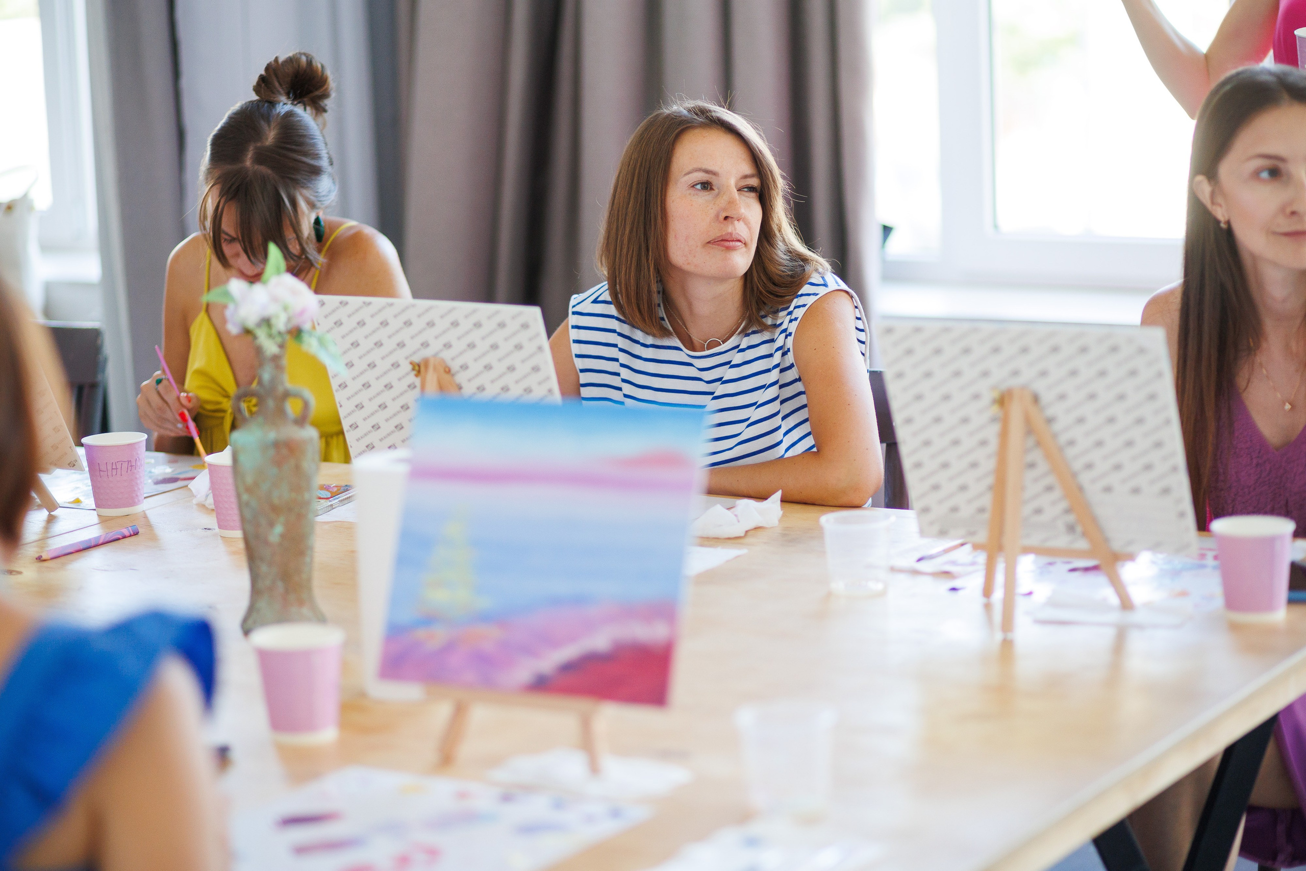 Девичник. МК по живописи. Фотограф Шейдаев Эмин г. Волгоград