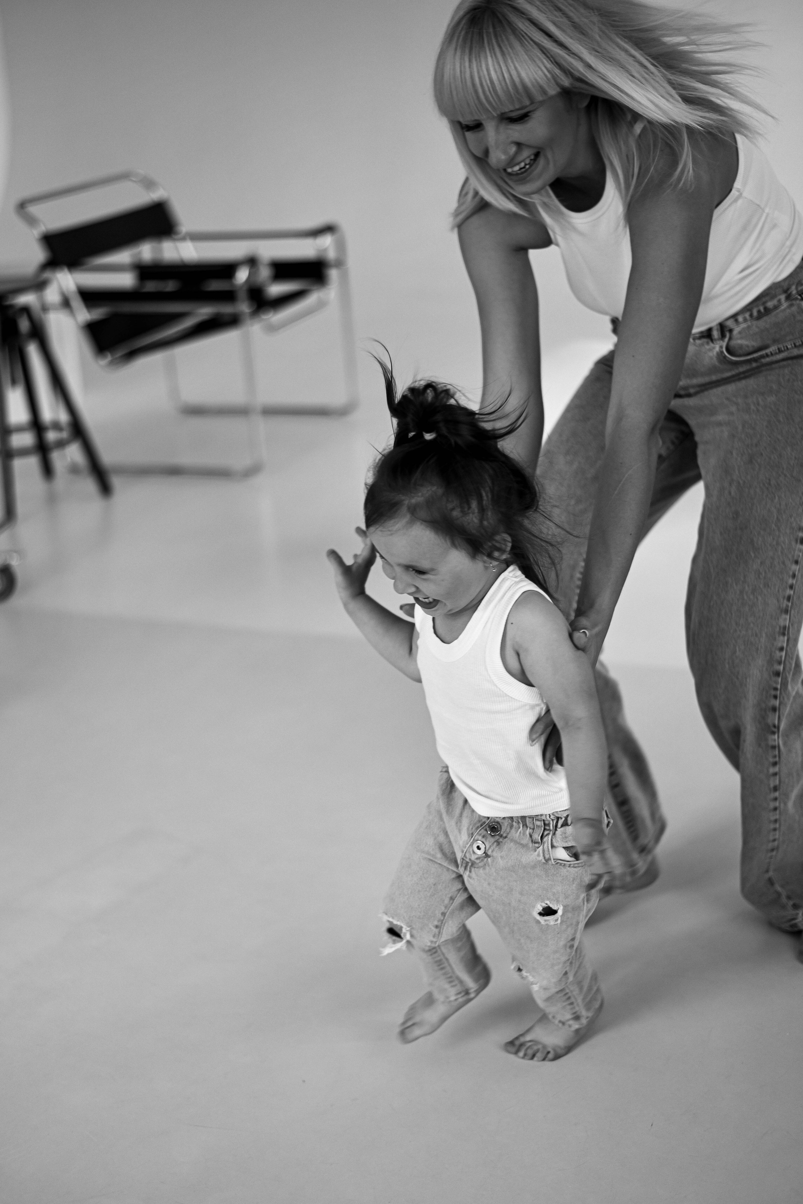 Мама и дочка студийная. Фотограф Подольск