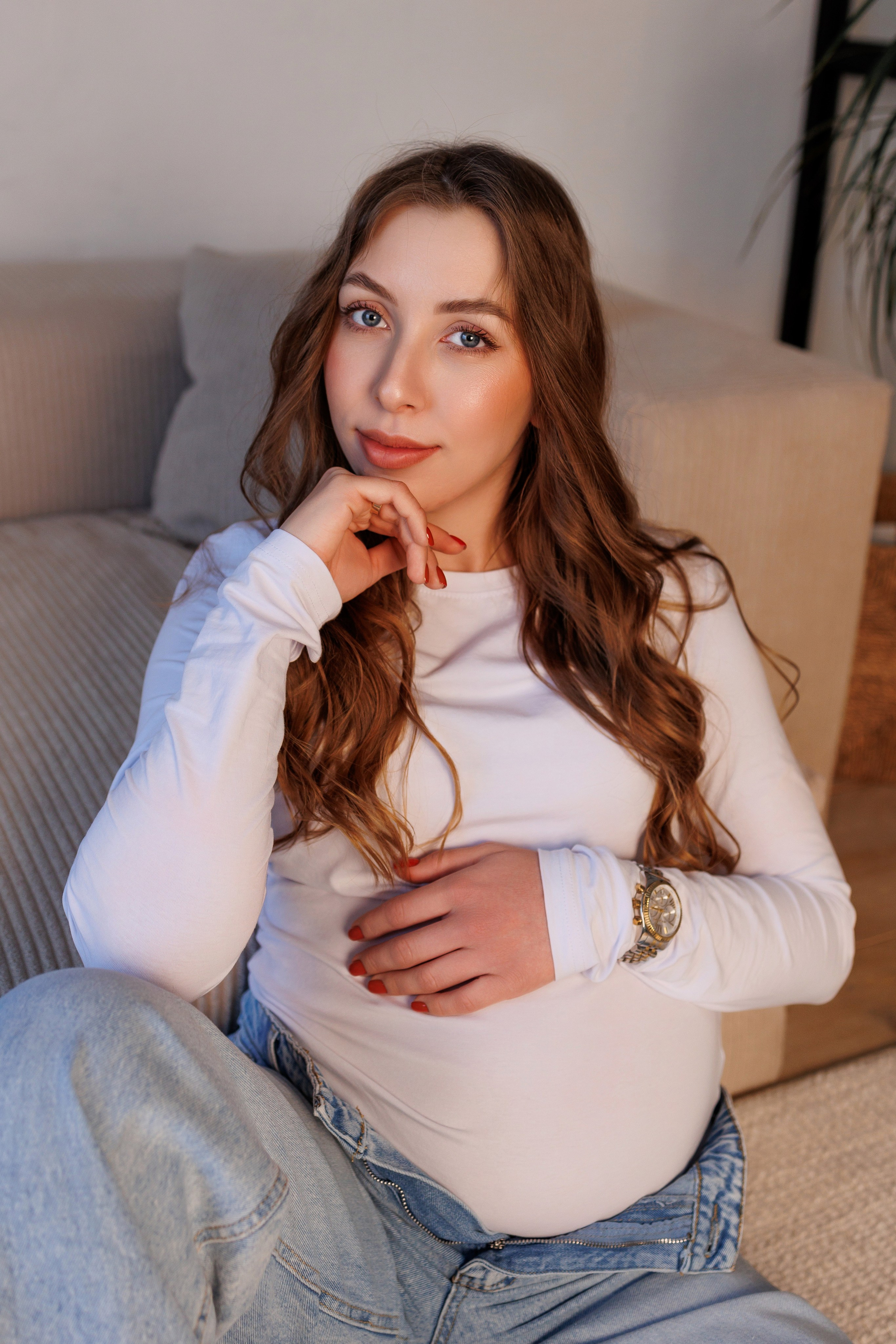 Фотосессия беременности Сергиев Посад. Фотограф Марина Побединская