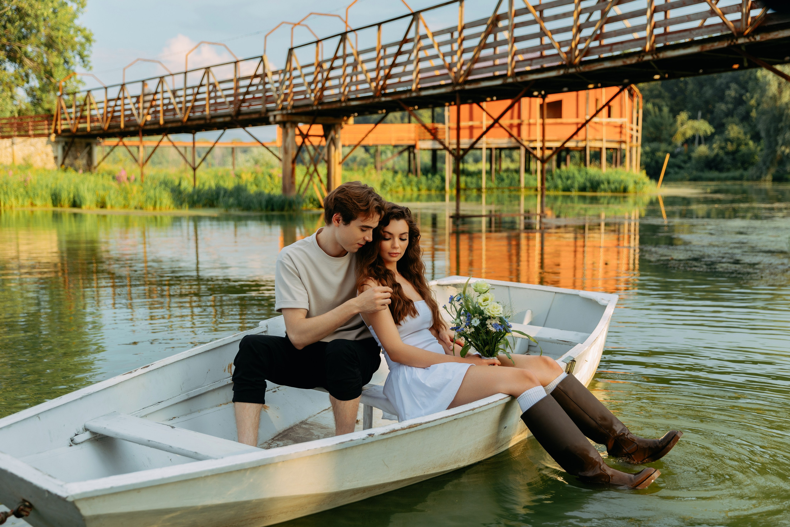 Утренняя рыбалка. Семейный и школьный фотограф в Самаре Екатерина Удиванкина