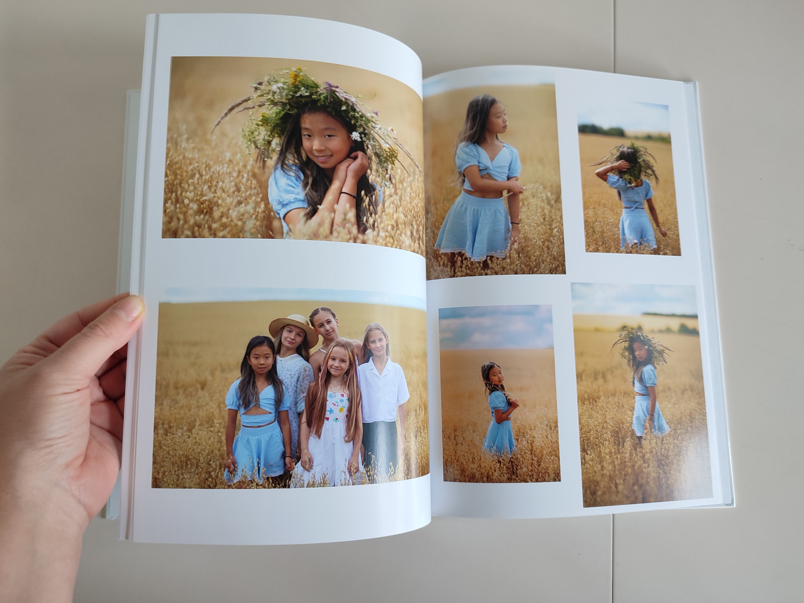 Памятная книга для юной фигуристки. Фотограф Алина Лебедь