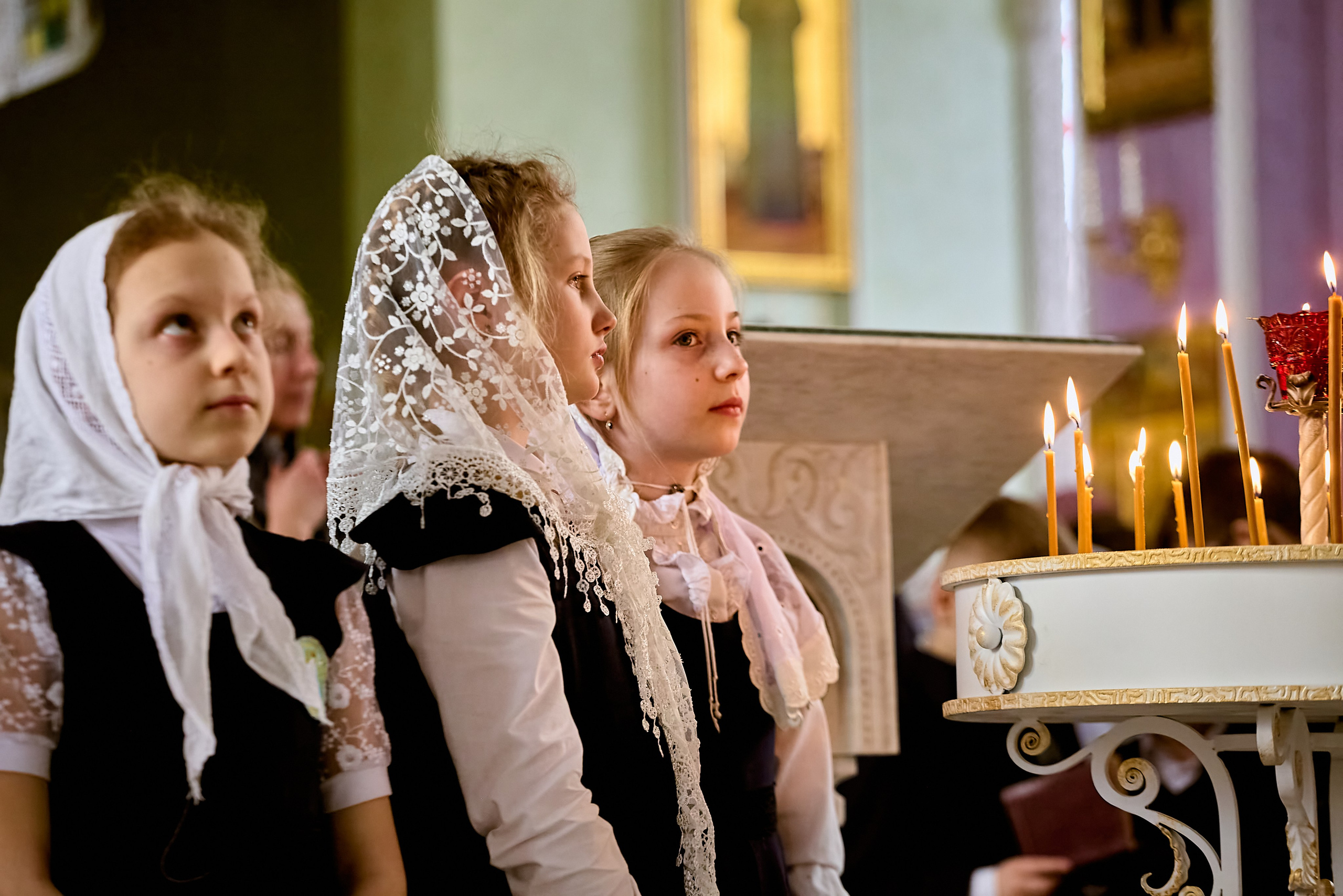 Лица Храма Детский Портрет в Храме