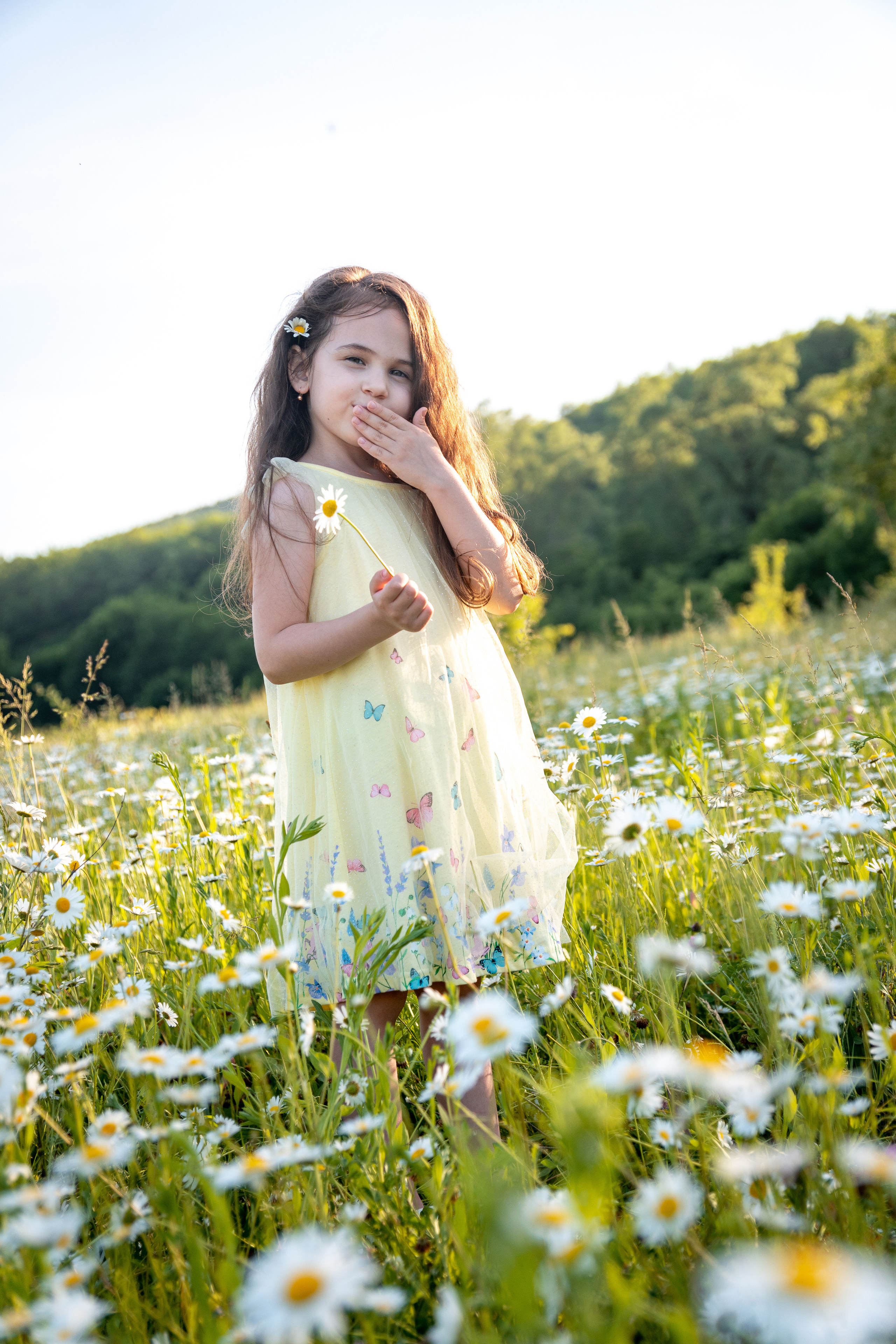 В ромашковом поле. Фотограф в Краснодаре и Краснодарском крае Елена Быкова
