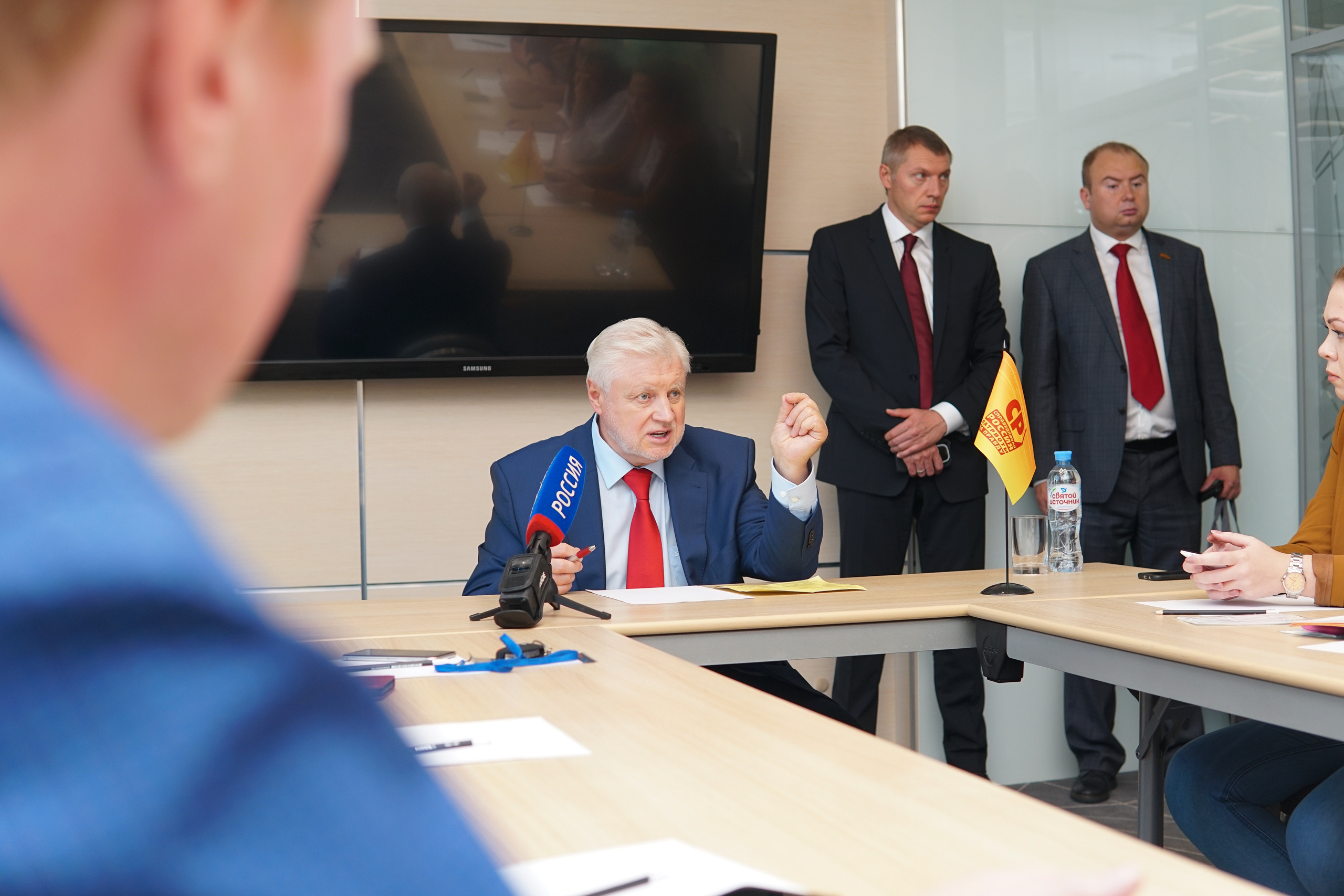 Сергей Миронов лидер Партии Справедливая Россия в Краснодаре. Фотограф в Краснодаре и Краснодарском крае Елена Быкова