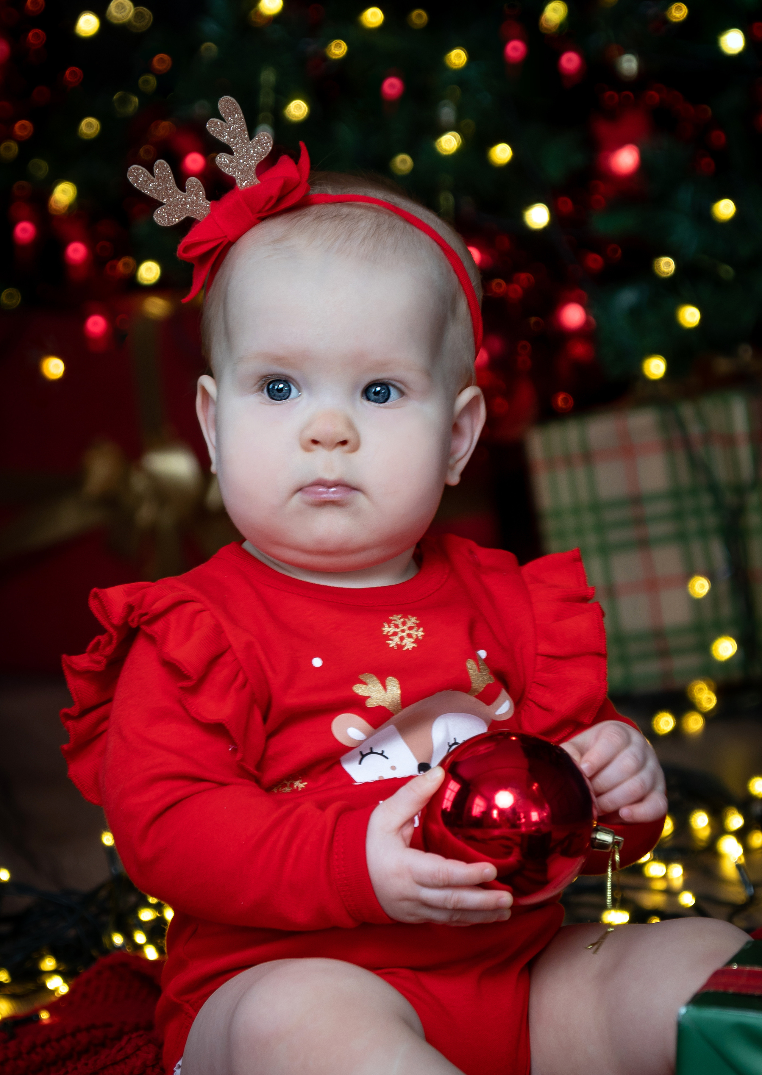 Новогодняя фотосессия малышей. Фотограф в Краснодаре и Краснодарском крае Елена Быкова