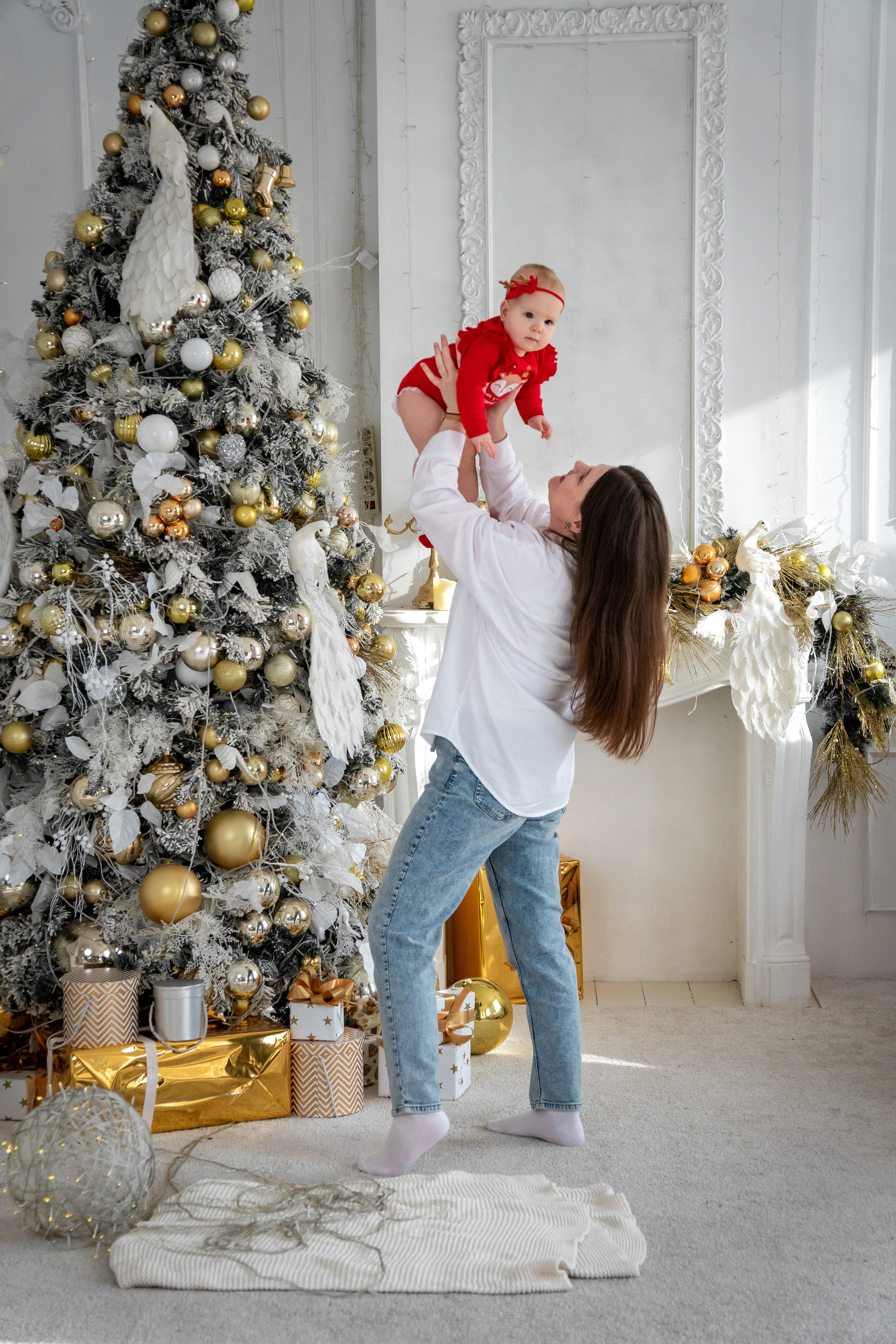 Новогодняя фотосессия малышей. Фотограф в Краснодаре и Краснодарском крае Елена Быкова