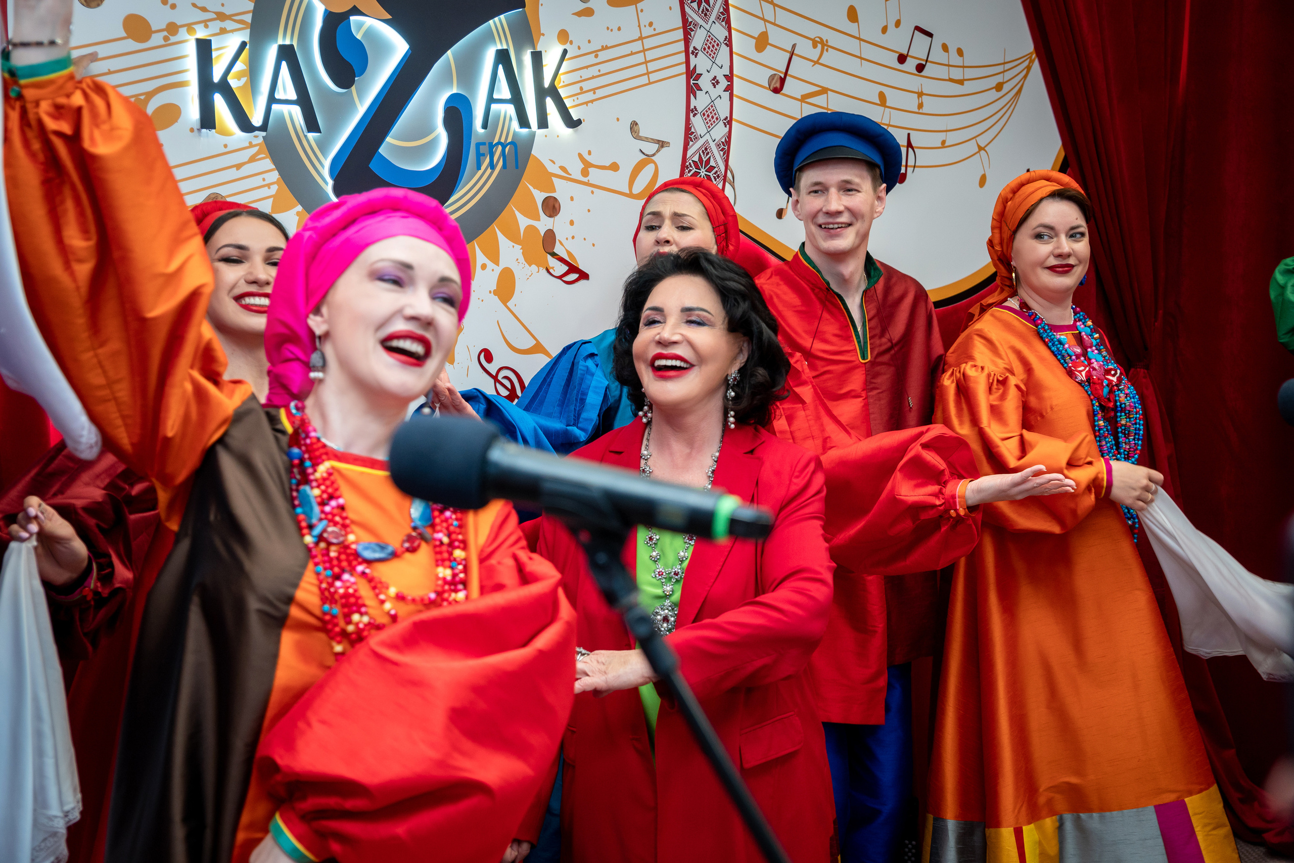 Надежда Бабкина в эфире радио Казак FM. Фотограф в Краснодаре и Краснодарском крае Елена Быкова