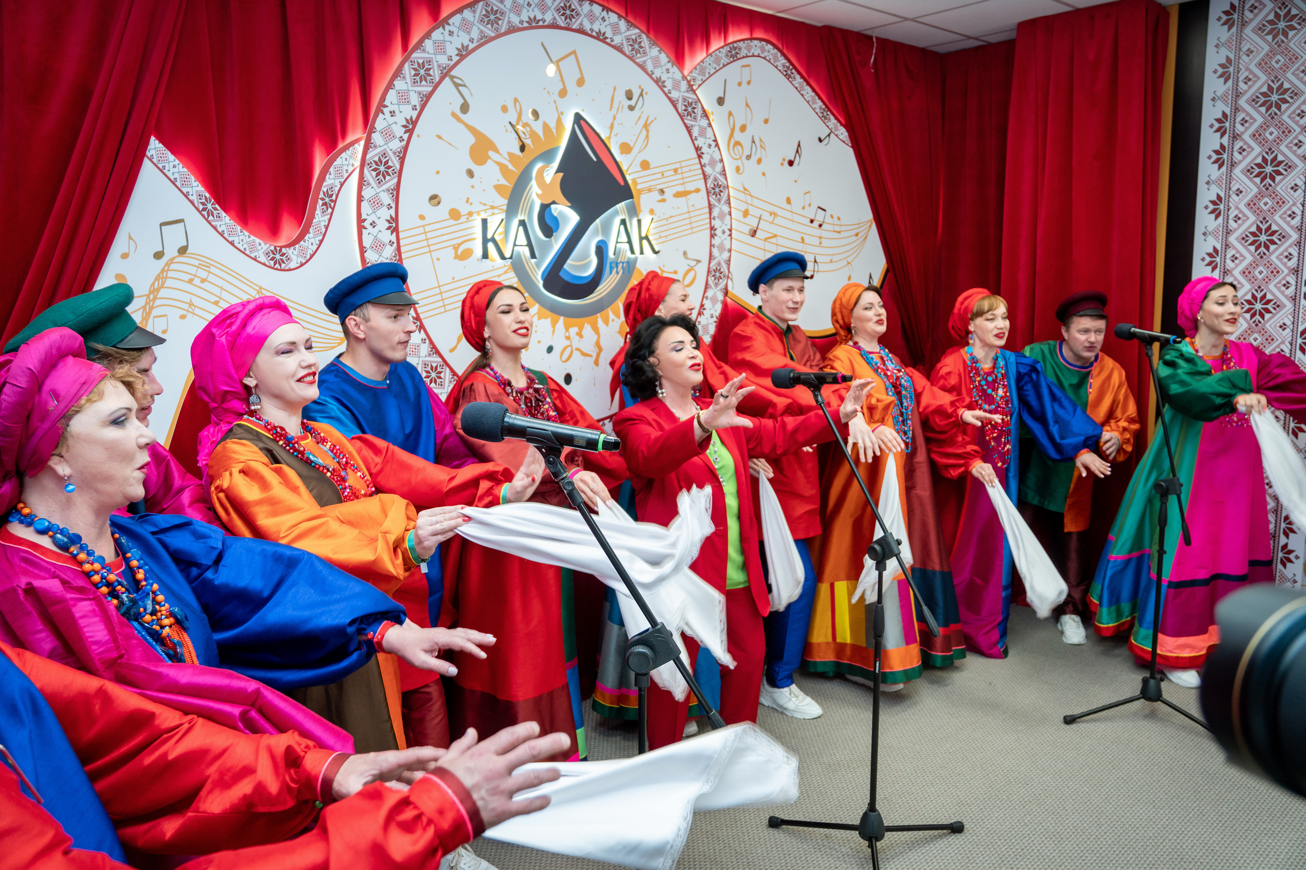 Надежда Бабкина в эфире радио Казак FM. Фотограф в Краснодаре и Краснодарском крае Елена Быкова