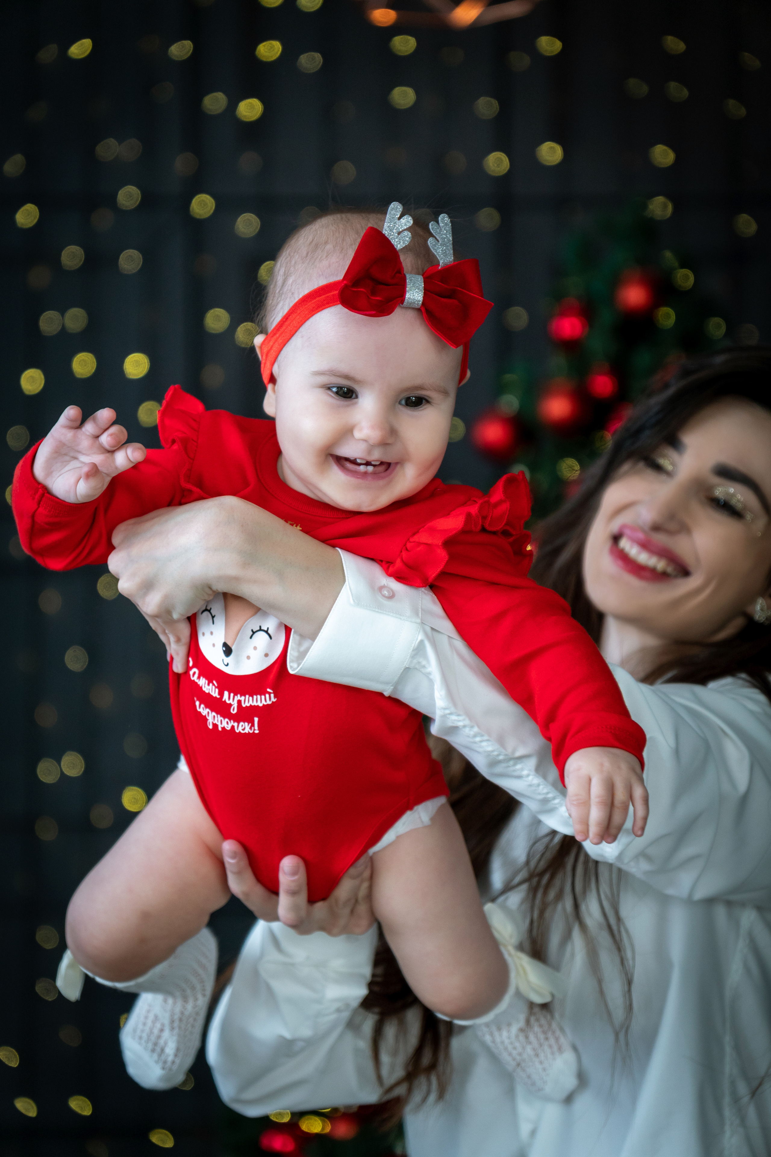 Новогодняя фотосессия малышей. Фотограф в Краснодаре и Краснодарском крае Елена Быкова