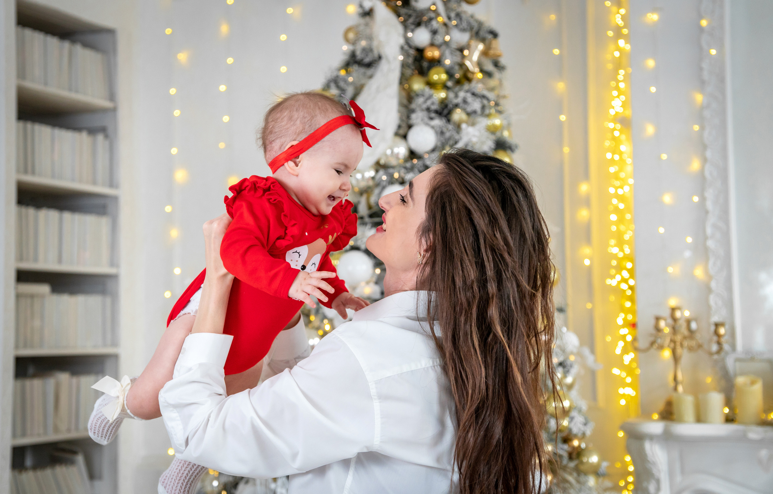 Новогодняя фотосессия малышей. Фотограф в Краснодаре и Краснодарском крае Елена Быкова