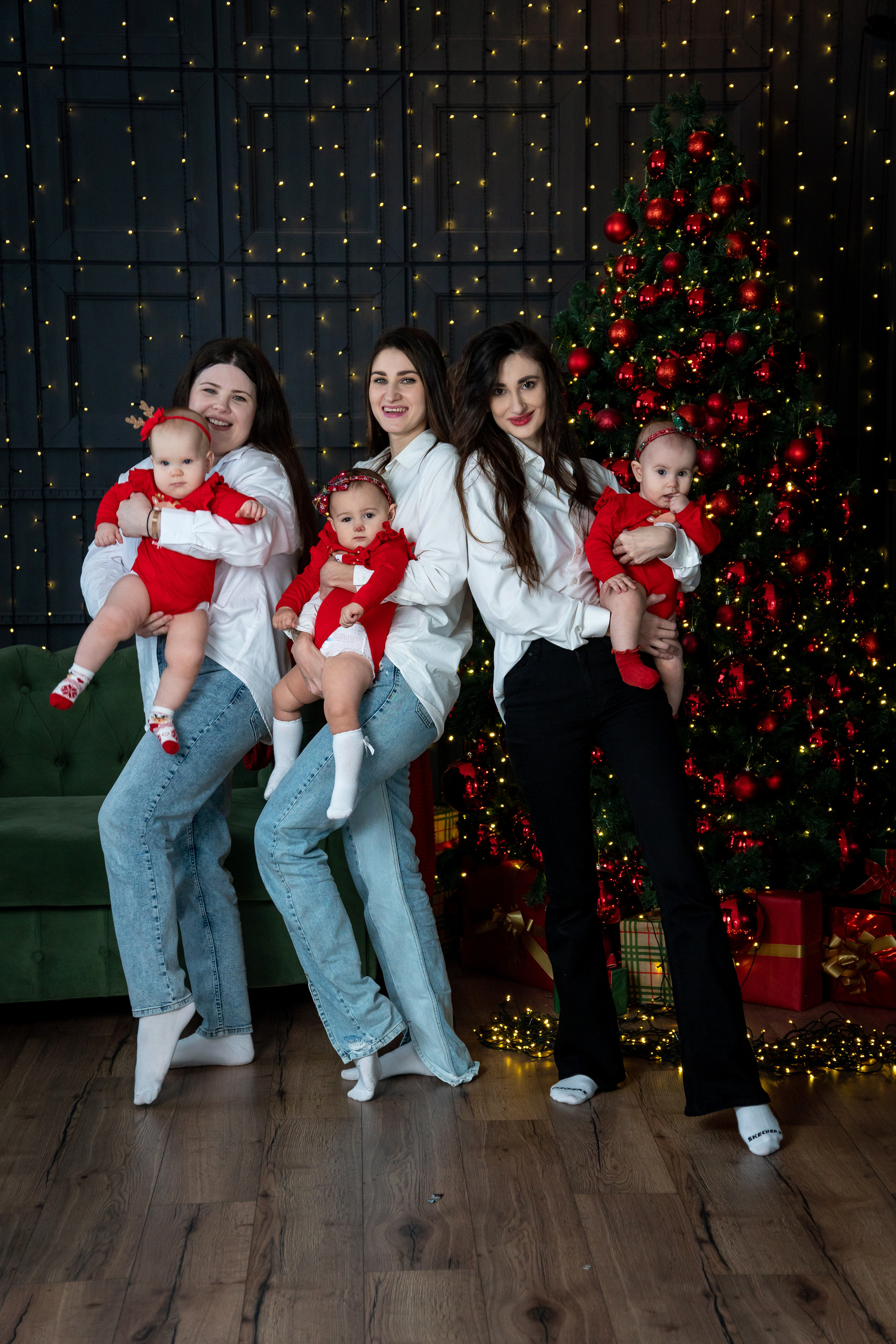 Новогодняя фотосессия малышей. Фотограф в Краснодаре и Краснодарском крае Елена Быкова