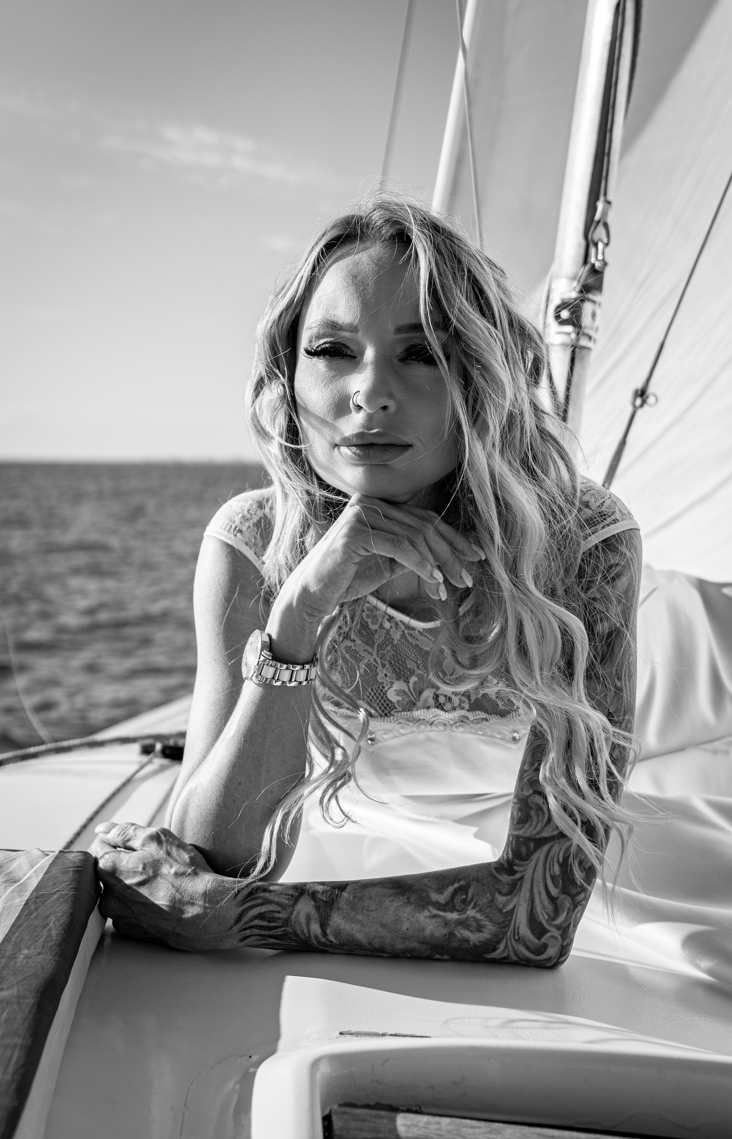 Морская съемка на яхте. Фотограф в Краснодаре и Краснодарском крае Елена Быкова