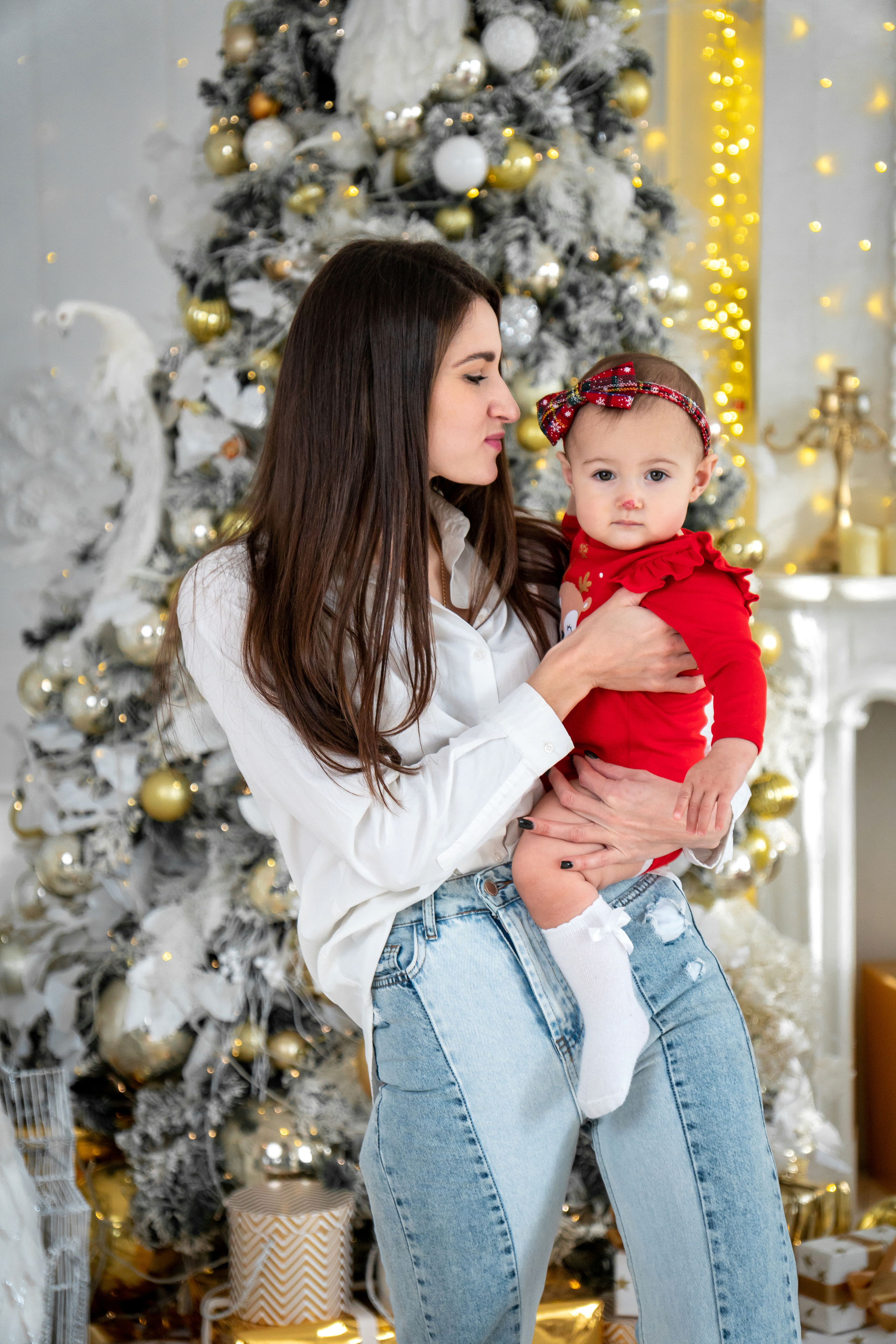 Новогодняя фотосессия малышей. Фотограф в Краснодаре и Краснодарском крае Елена Быкова