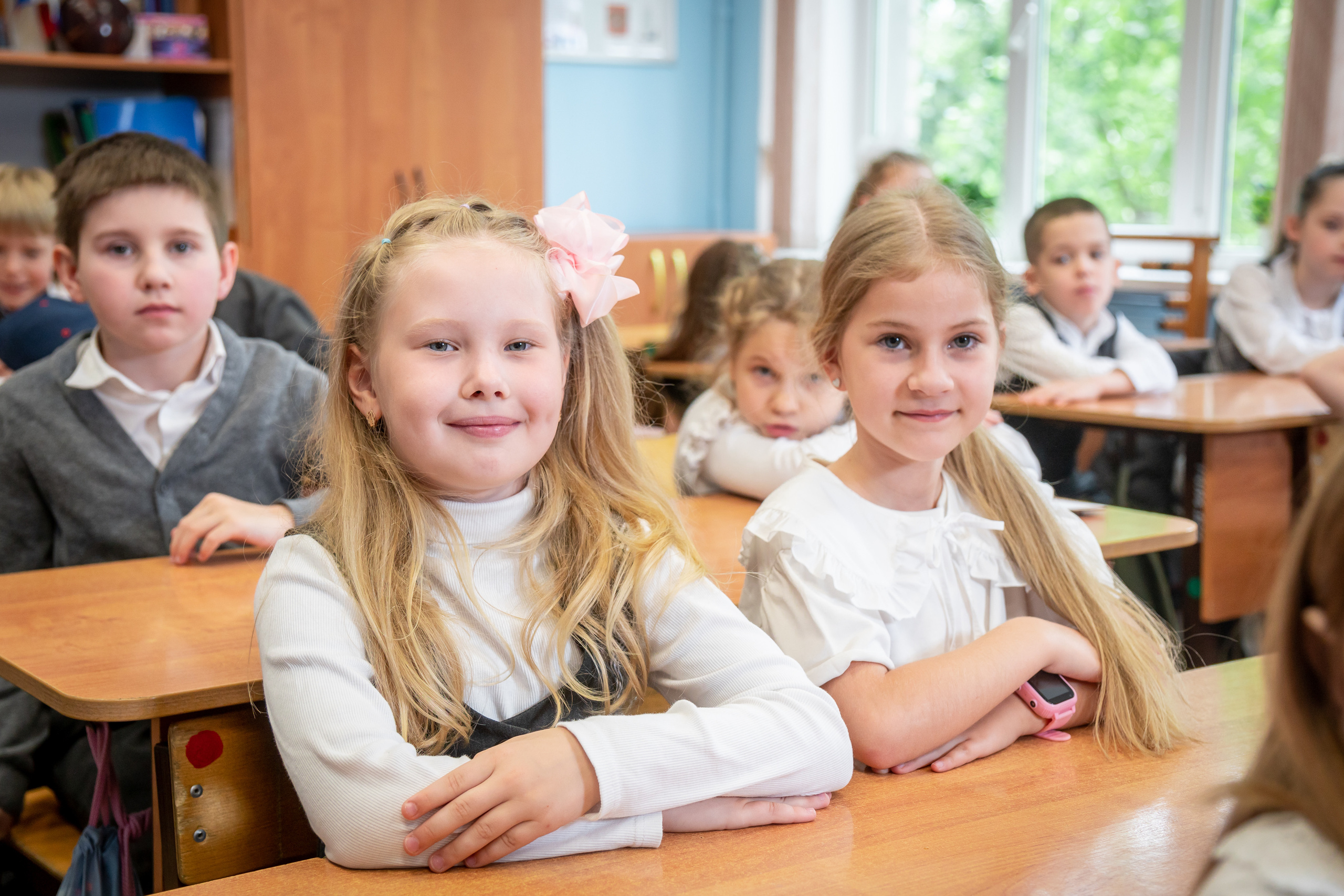 Школьная съёмка первоклашки. Фотограф в Краснодаре и Краснодарском крае Елена Быкова