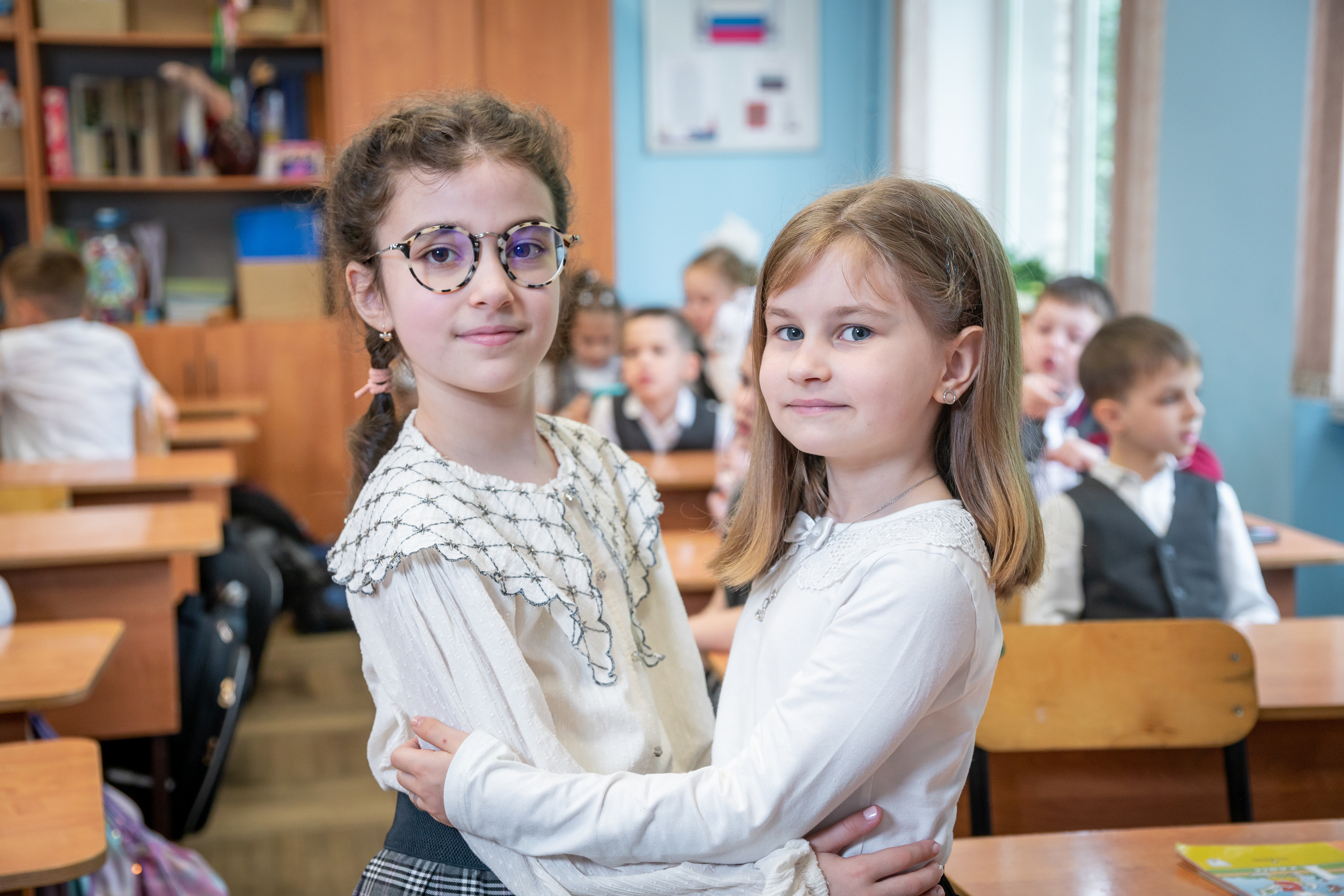 Школьная съёмка первоклашки. Фотограф в Краснодаре и Краснодарском крае Елена Быкова