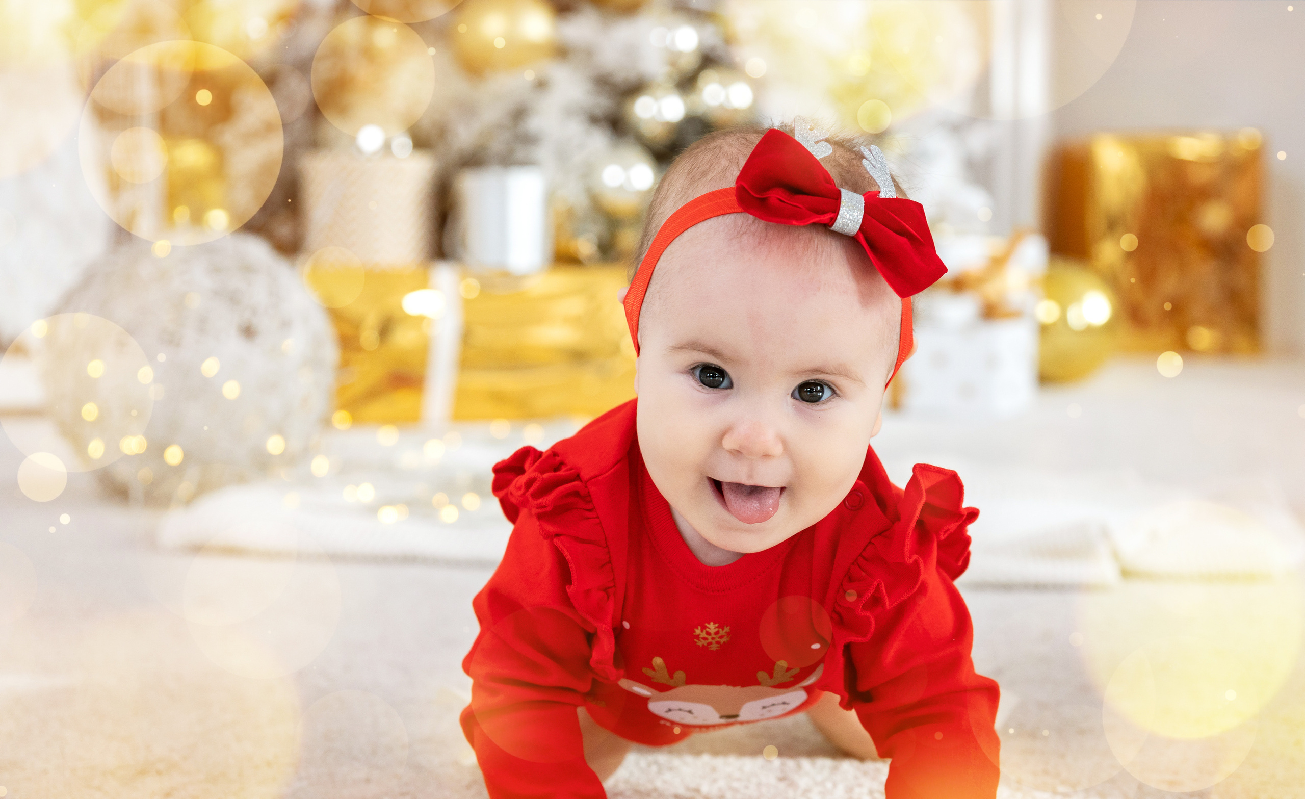 Новогодняя фотосессия малышей. Фотограф в Краснодаре и Краснодарском крае Елена Быкова