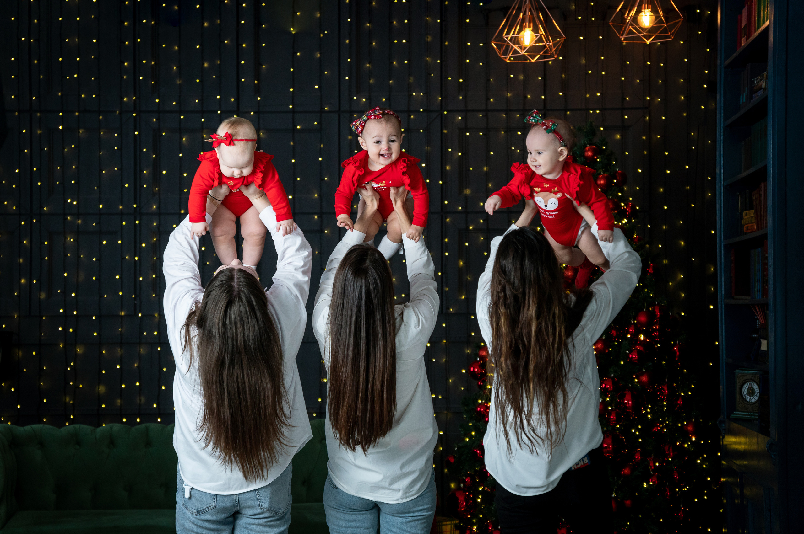 Новогодняя фотосессия малышей. Фотограф в Краснодаре и Краснодарском крае Елена Быкова