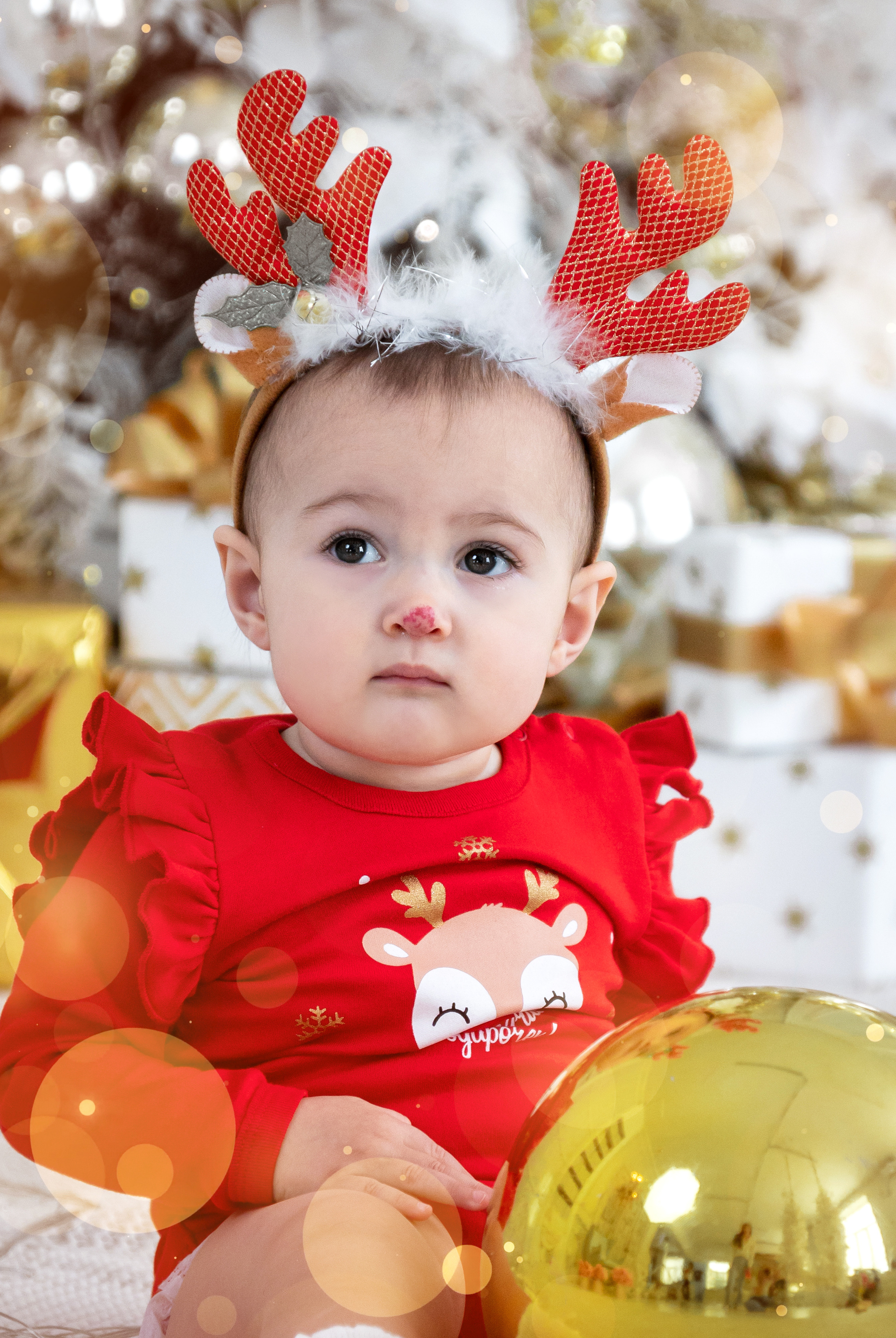 Новогодняя фотосессия малышей. Фотограф в Краснодаре и Краснодарском крае Елена Быкова