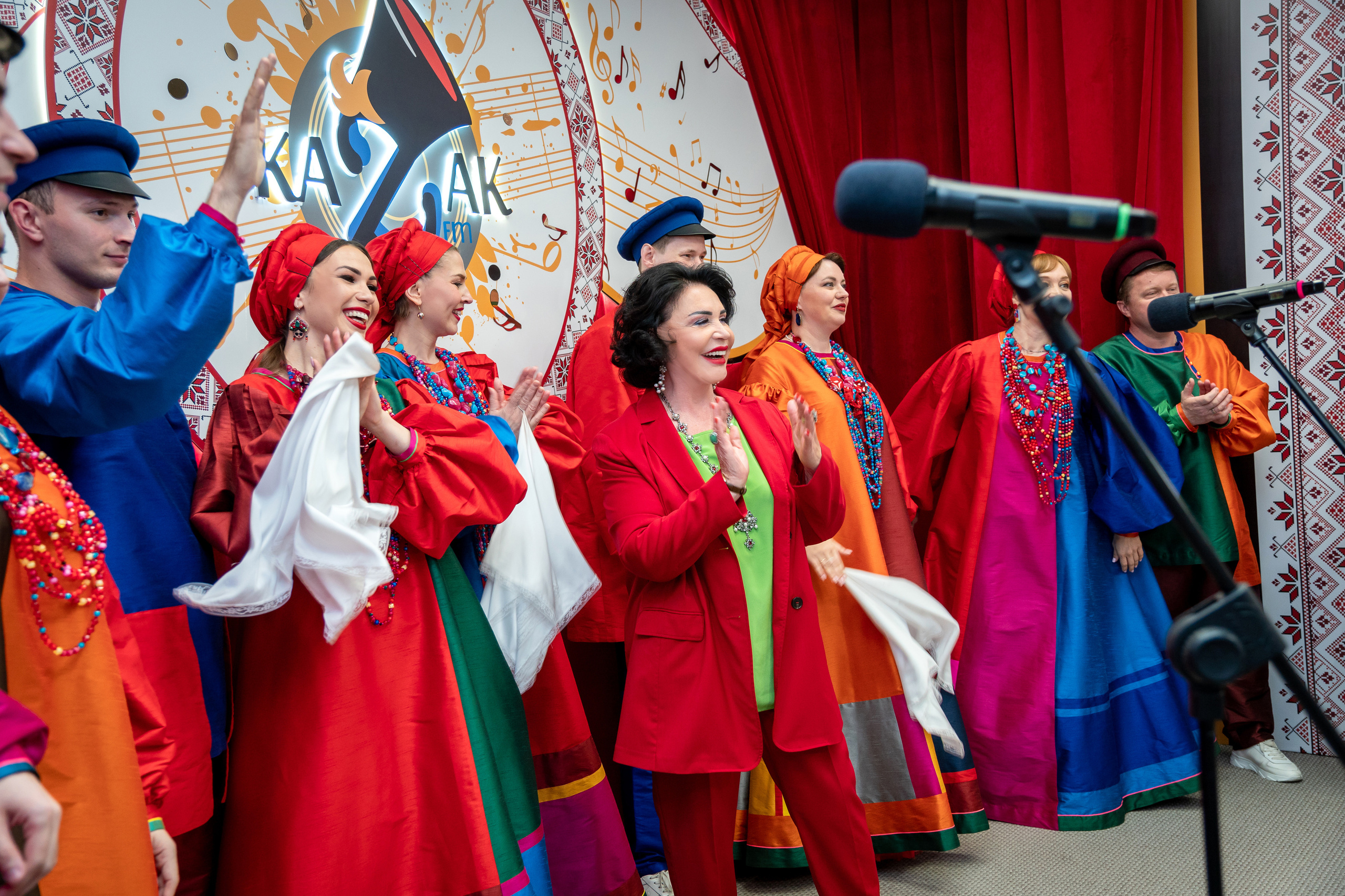 Надежда Бабкина в эфире радио Казак FM. Фотограф в Краснодаре и Краснодарском крае Елена Быкова