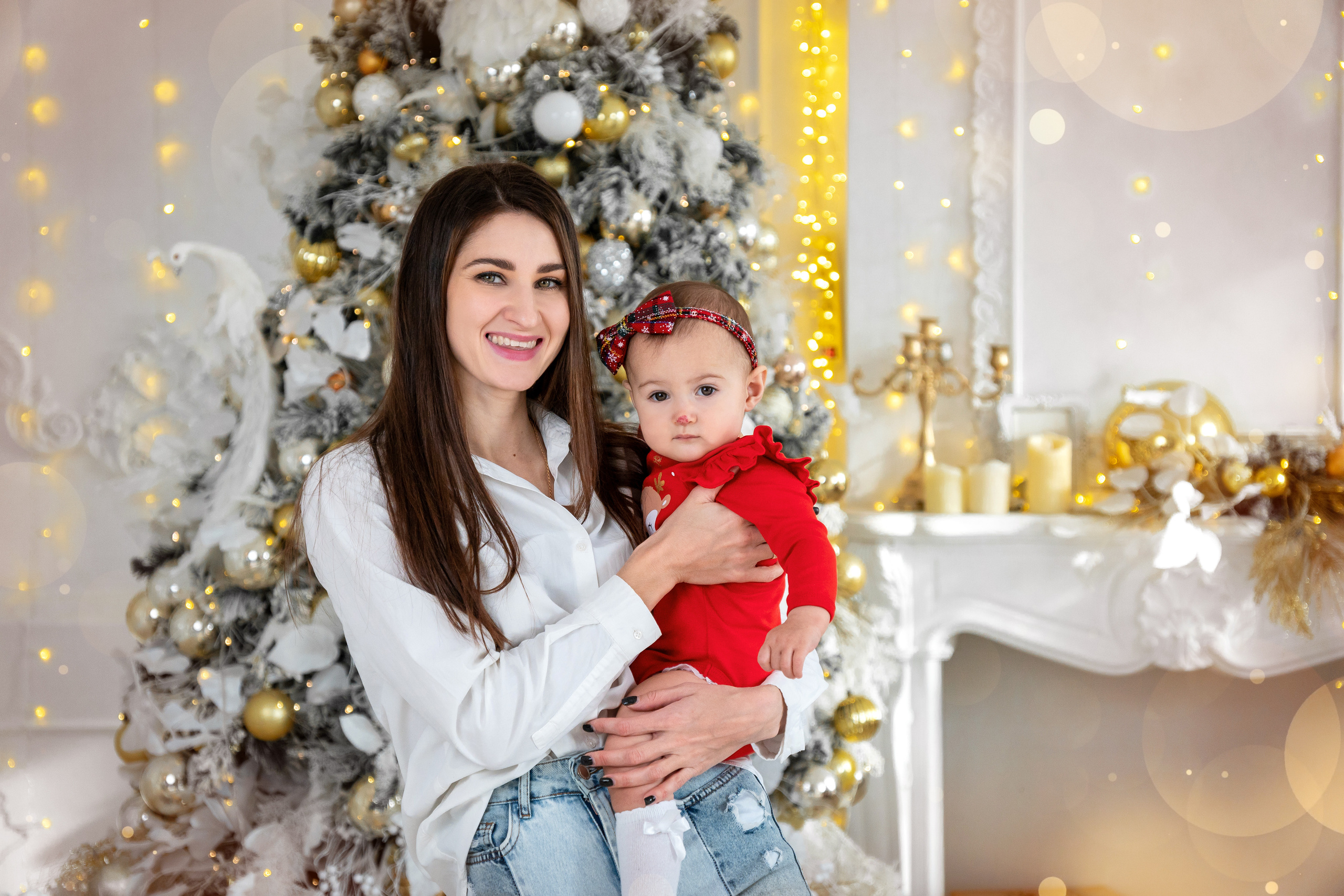 Новогодняя фотосессия малышей. Фотограф в Краснодаре и Краснодарском крае Елена Быкова