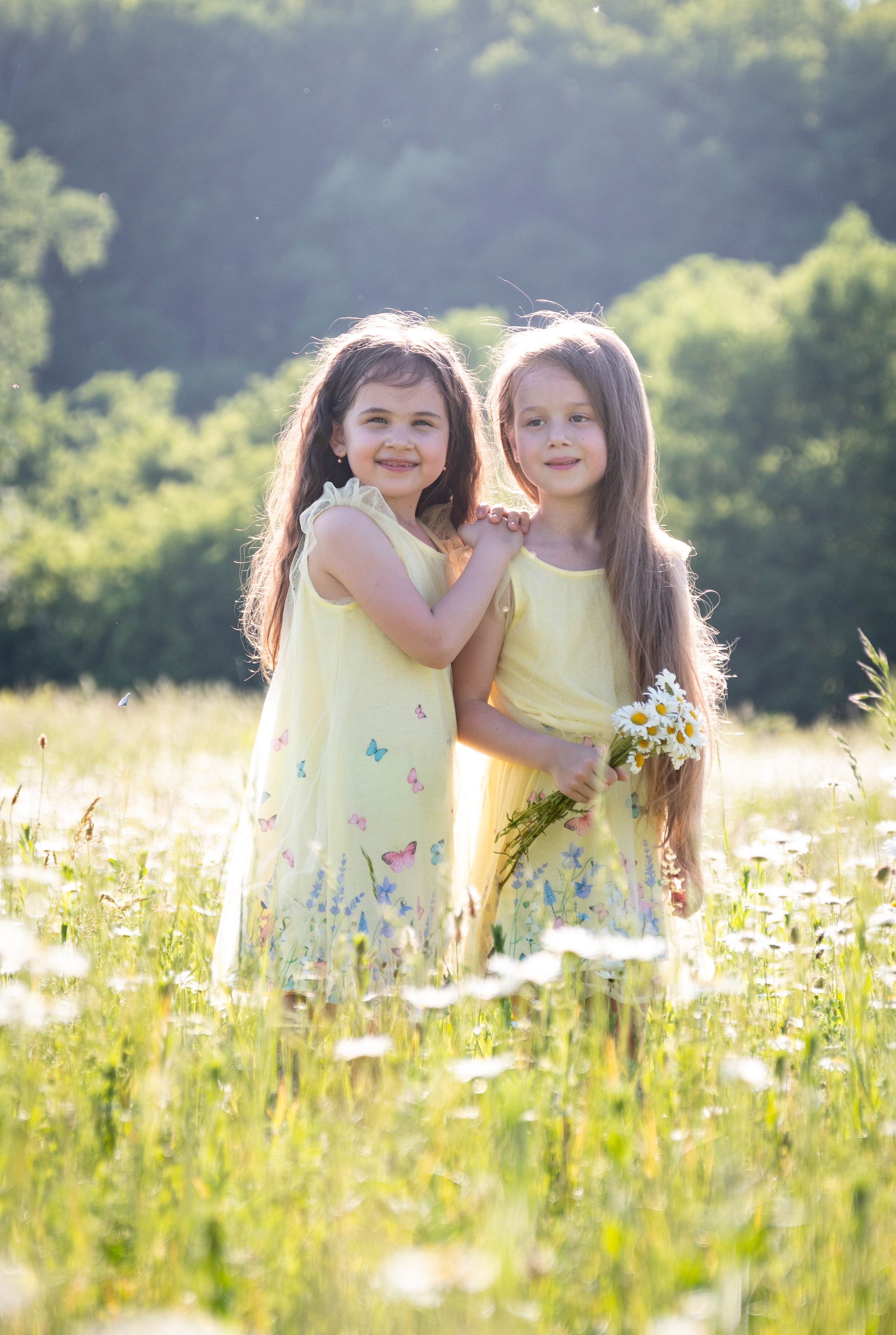 В ромашковом поле. Фотограф в Краснодаре и Краснодарском крае Елена Быкова